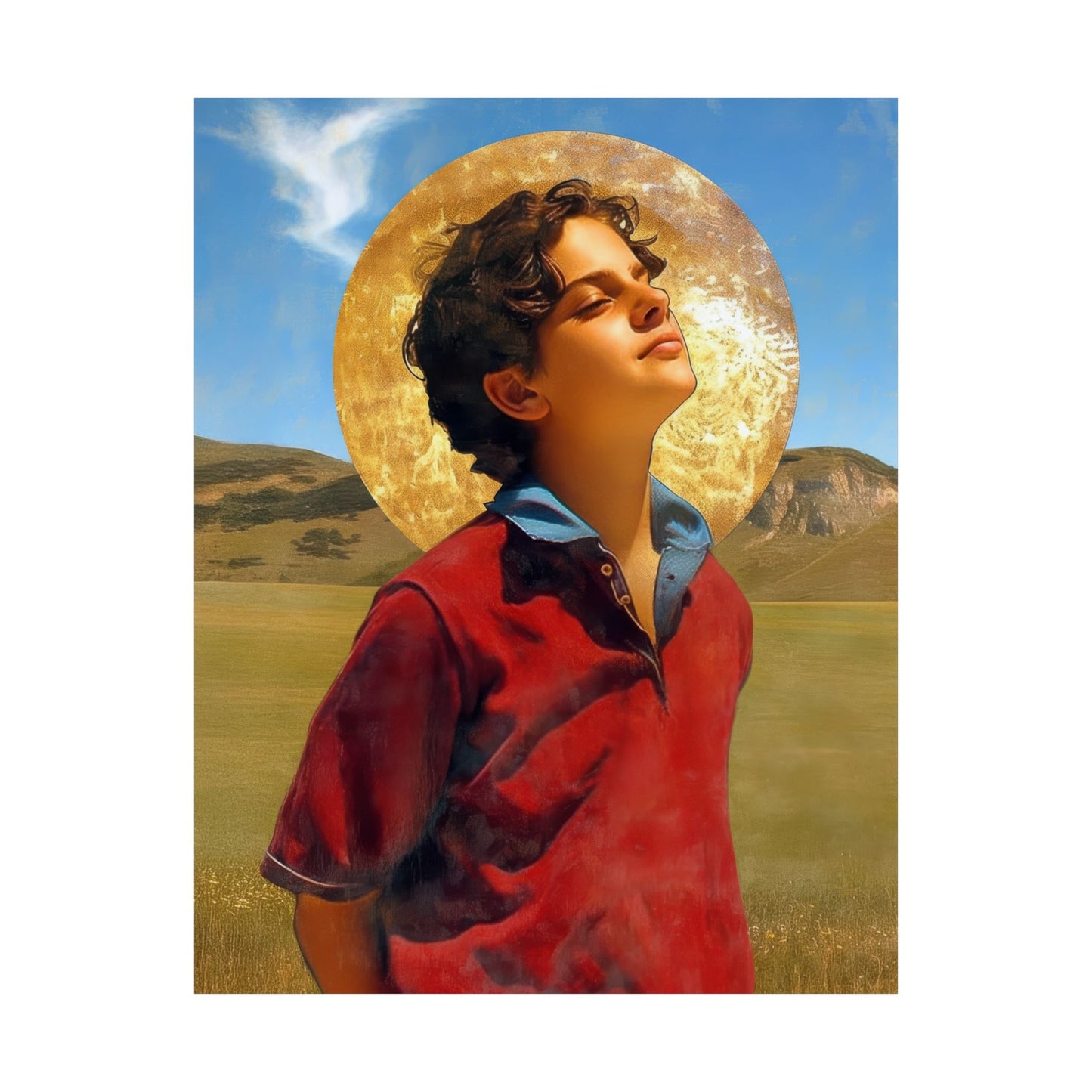 Saint Carlo Acutis - Sanctified Souls Print - Multiple Sizes - Premium Matte Vertical Posters - Catholic