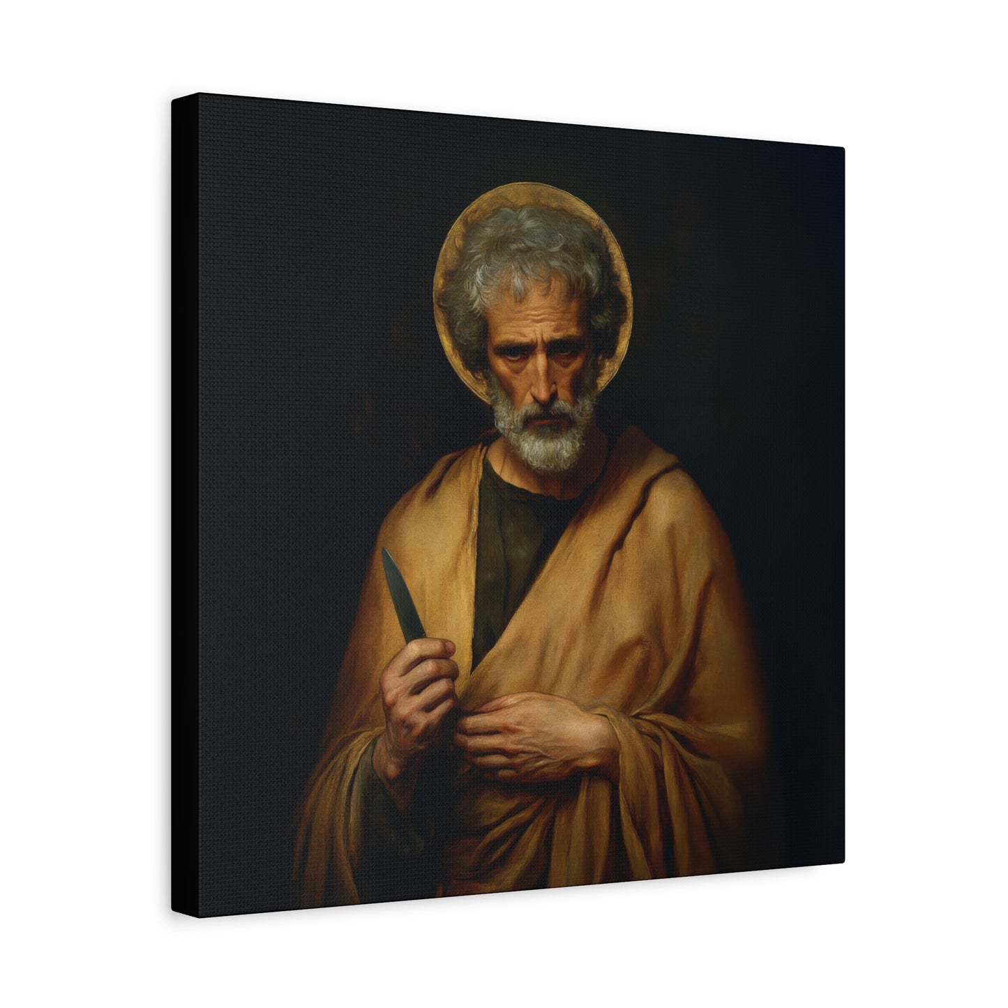 Saint Bartholomew the Apostle  - Gallery Wrapped Canvas - Print - Religious Art for your Home - Catholic