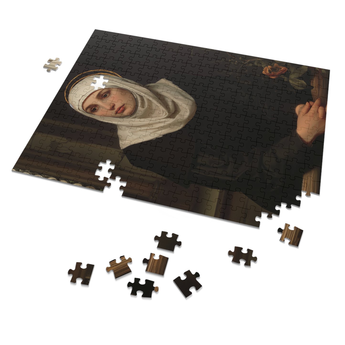Saint Angela Merici - Puzzle and Keepsake Tin - Religious Jigsaw Puzzle (30, 110, 252, 500,1000-Piece)