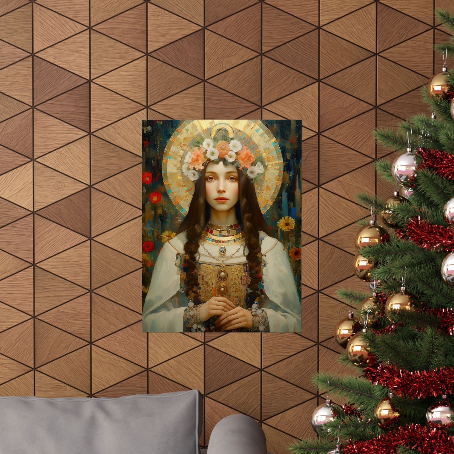 Saint Dorothy - Sanctified Souls Print - Multiple Sizes - Premium Matte Vertical Posters