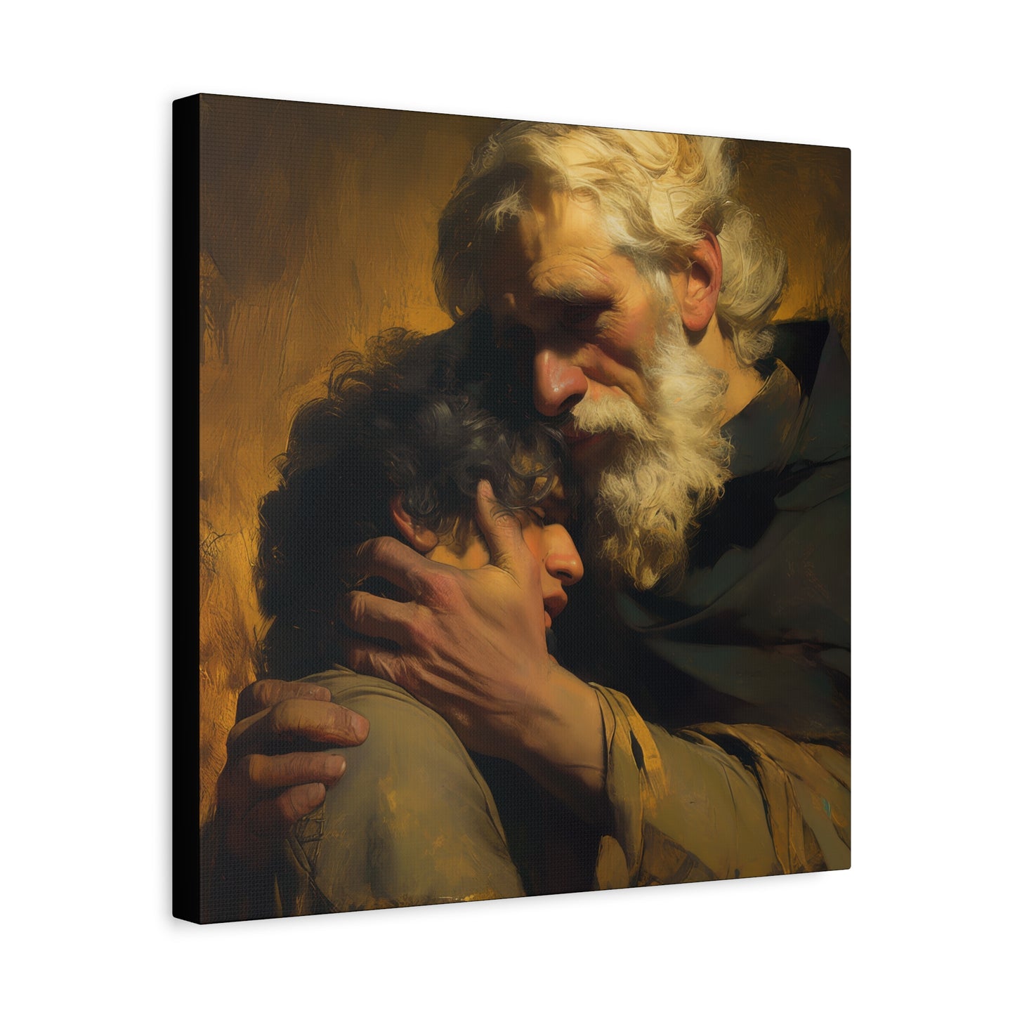 The Return of the Prodigal Son - Gallery Wrapped Canvas - Print - Religious Art for your Home - Catholic Art Print
