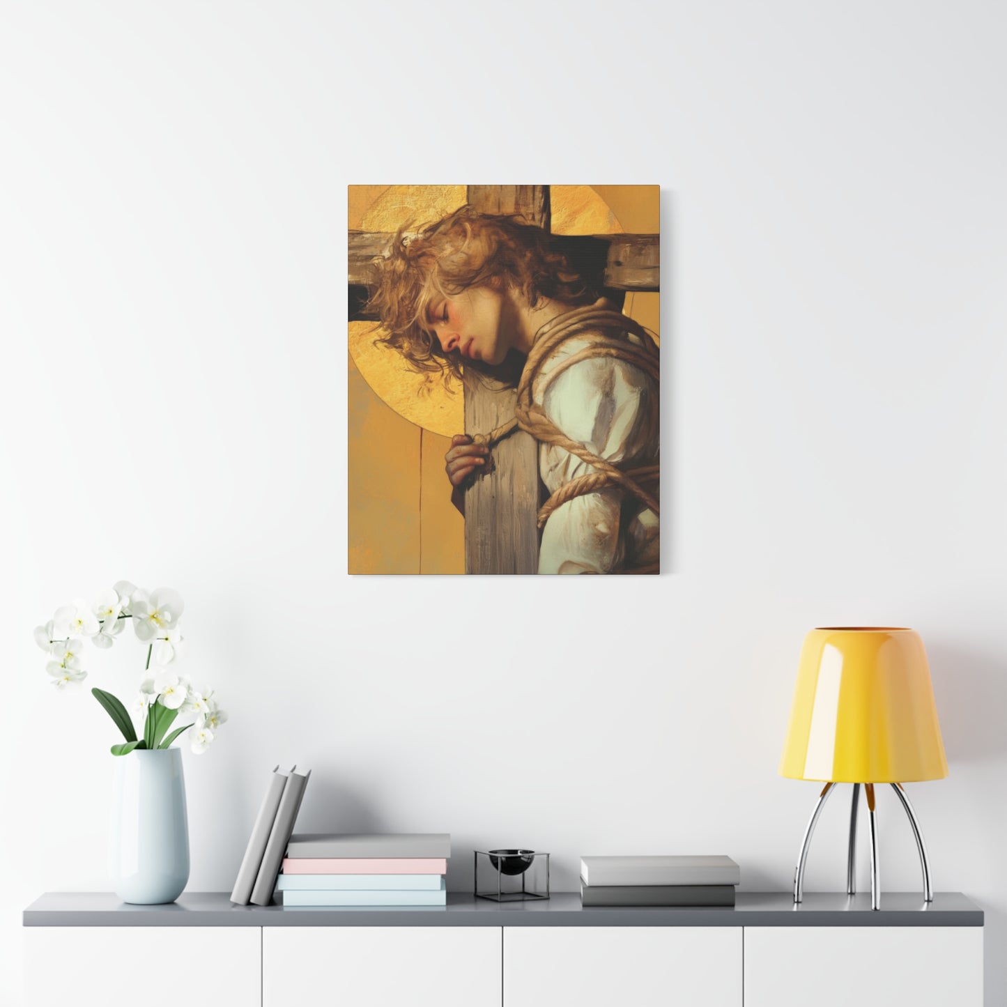 Saint Dismus, The 'Good Thief' - Gallery Wrapped Canvas - Print - Religious Art for your Home - Catholic Art