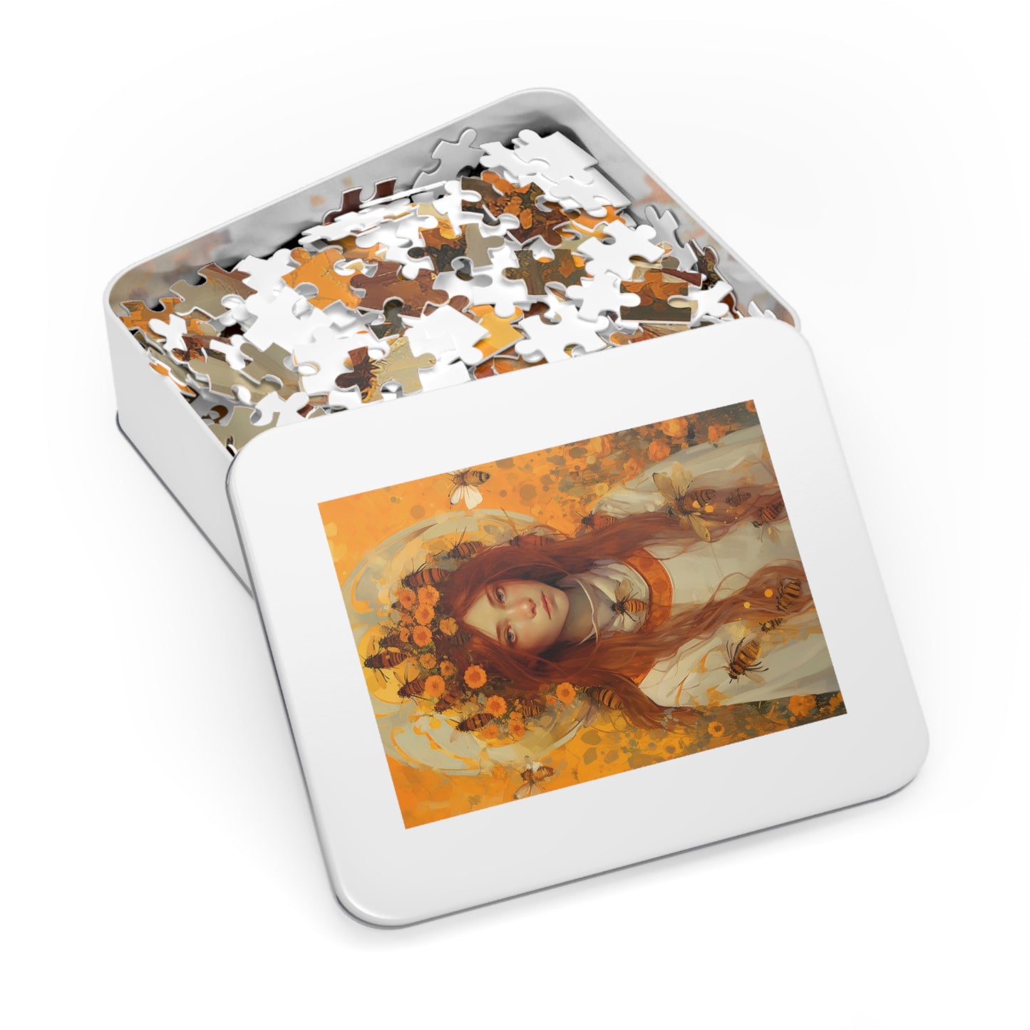 Saint Abigail - Puzzle and Keepsake Tin - Religious Jigsaw Puzzle (30, 110, 252, 500,1000-Piece) - Religious Puzzle