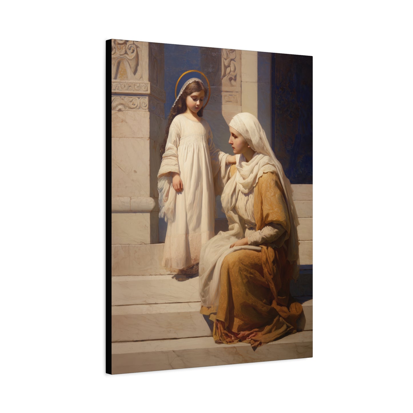 The Feast of the Presentation of the Blessed Mary - Gallery Wrapped Canvas - Print - Religious Art for your Home - Catholic