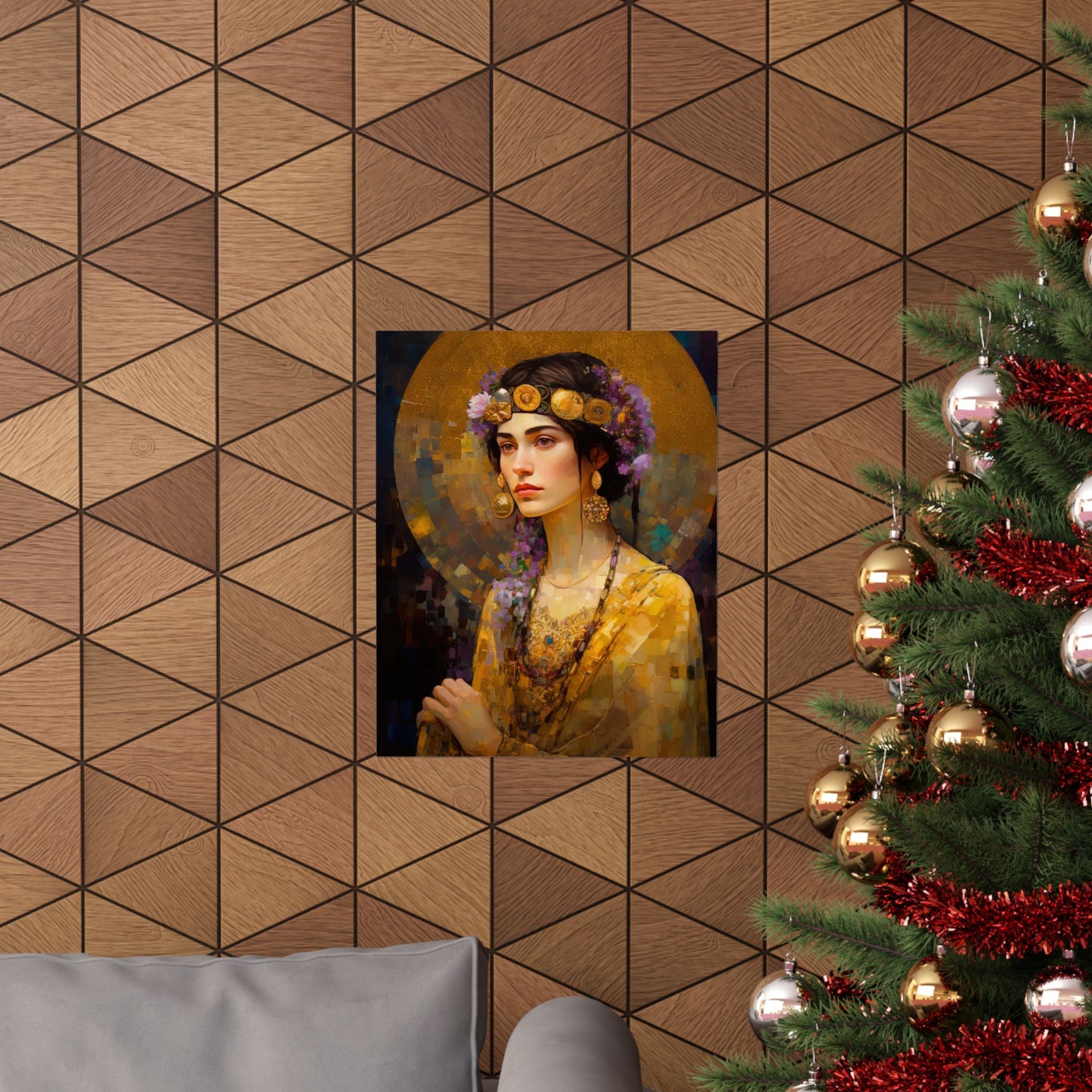 Saint Lydia Purpuraria - Sanctified Souls Print - Multiple Sizes - Premium Matte Vertical Posters