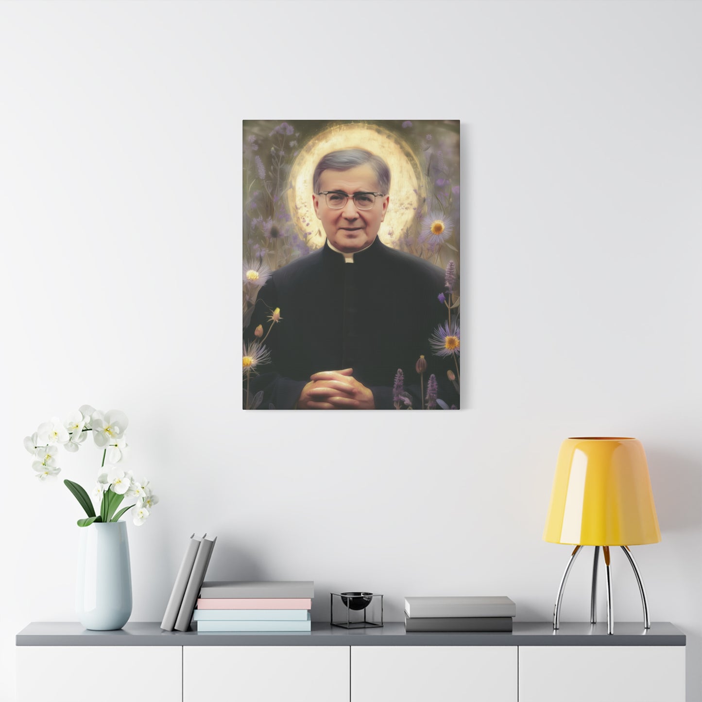 Saint Josemaría Escrivá - Museum Wrapped Canvas - Print - Religious Art for your Home - Christian print