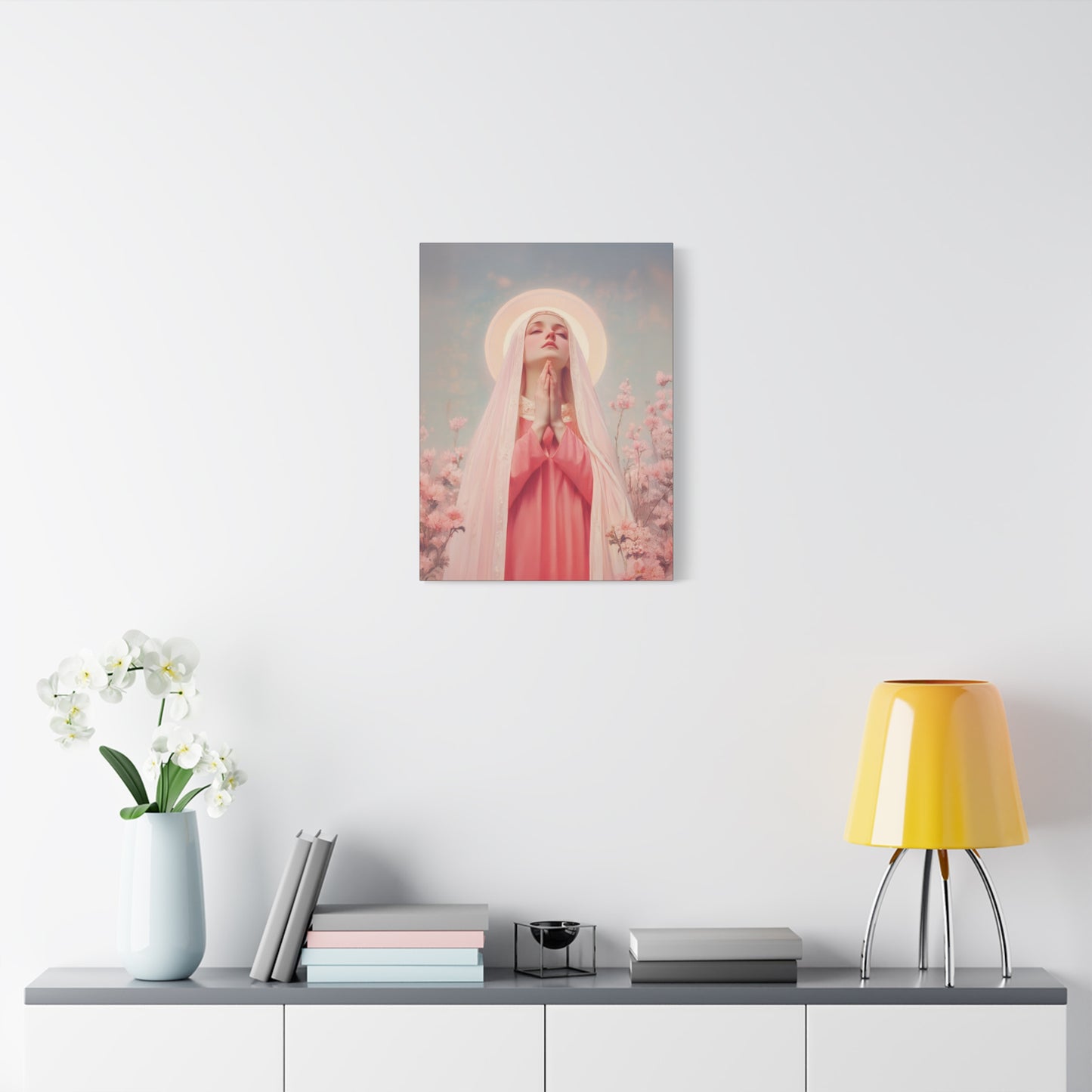 Saint Illuminata - Gallery Wrapped Canvas - Print - Religious Art for your Home - Catholic Art Print