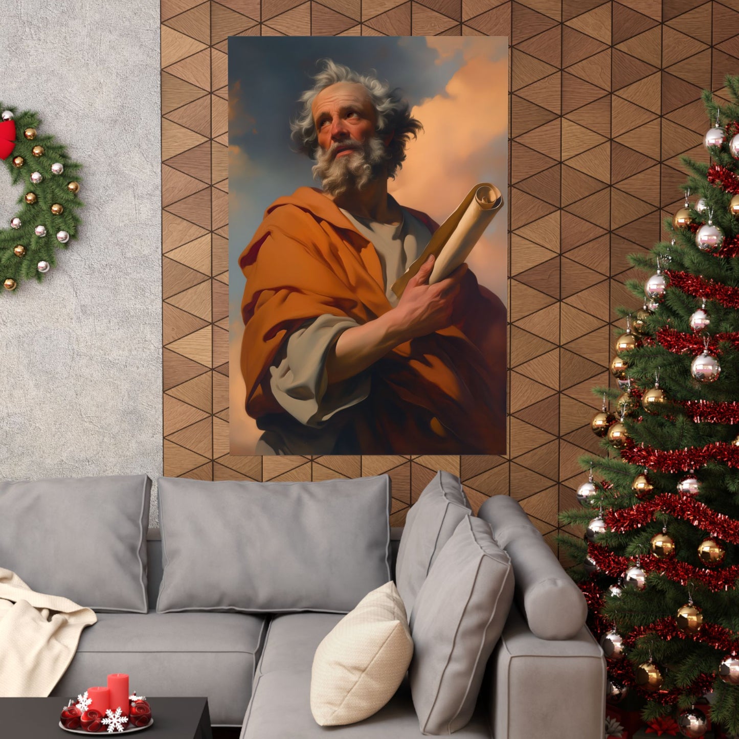 Saint Paul the Apostle - Sanctified Souls Print - Multiple Sizes - Premium Matte Vertical Posters