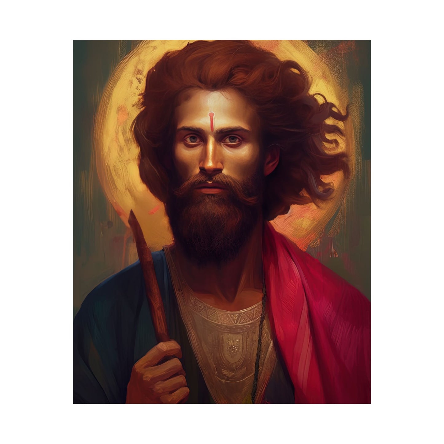 Saint James the Lesser - Sanctified Souls Print - Multiple Sizes - Premium Matte Vertical Posters