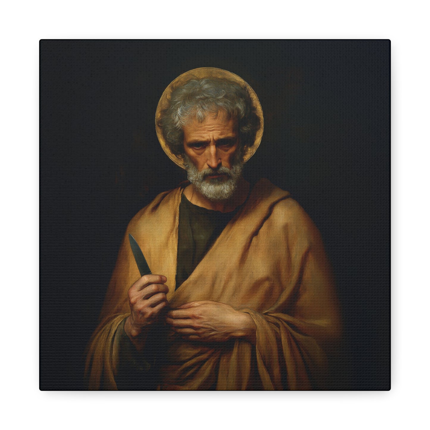 Saint Bartholomew the Apostle  - Gallery Wrapped Canvas - Print - Religious Art for your Home - Catholic