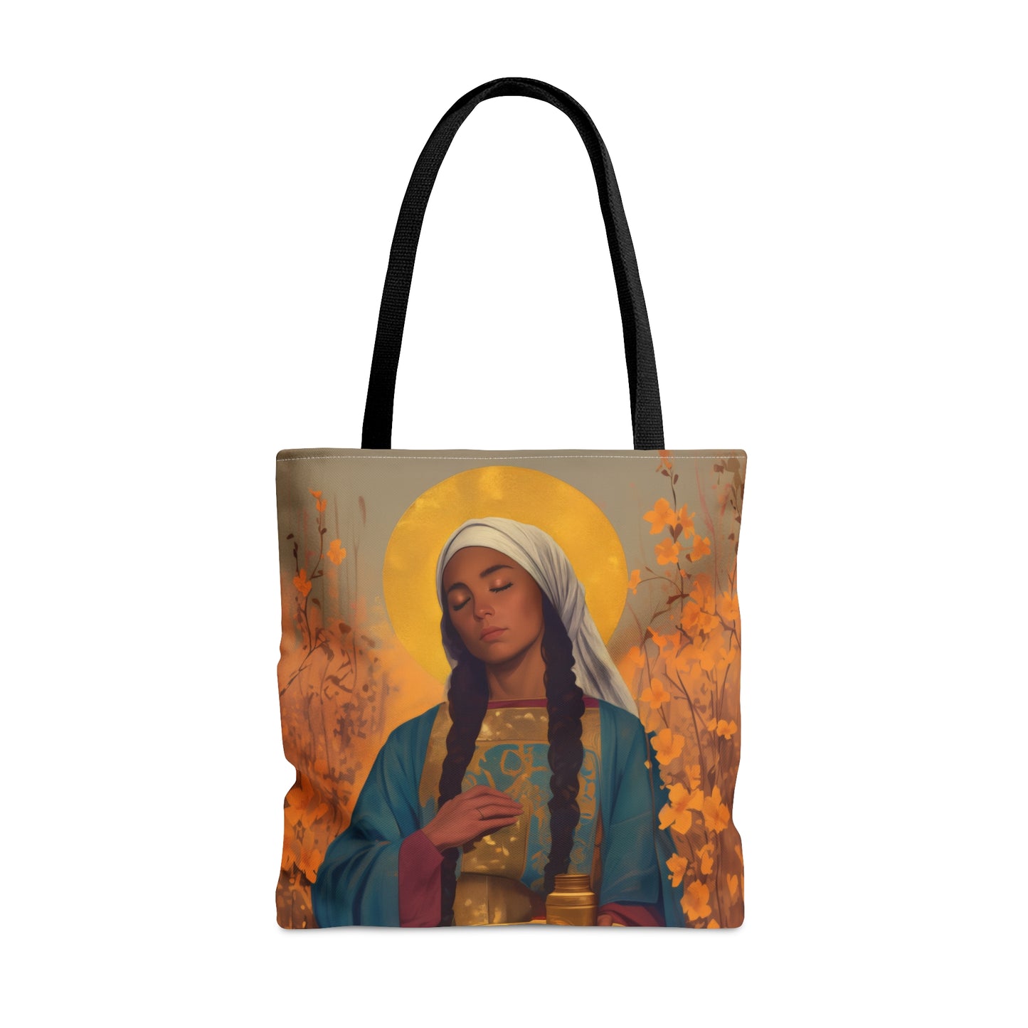 Saint Hermione of Ephesus - Tote Bag - Large Medium Small Faith Art Bag - Catholic Faith Purse