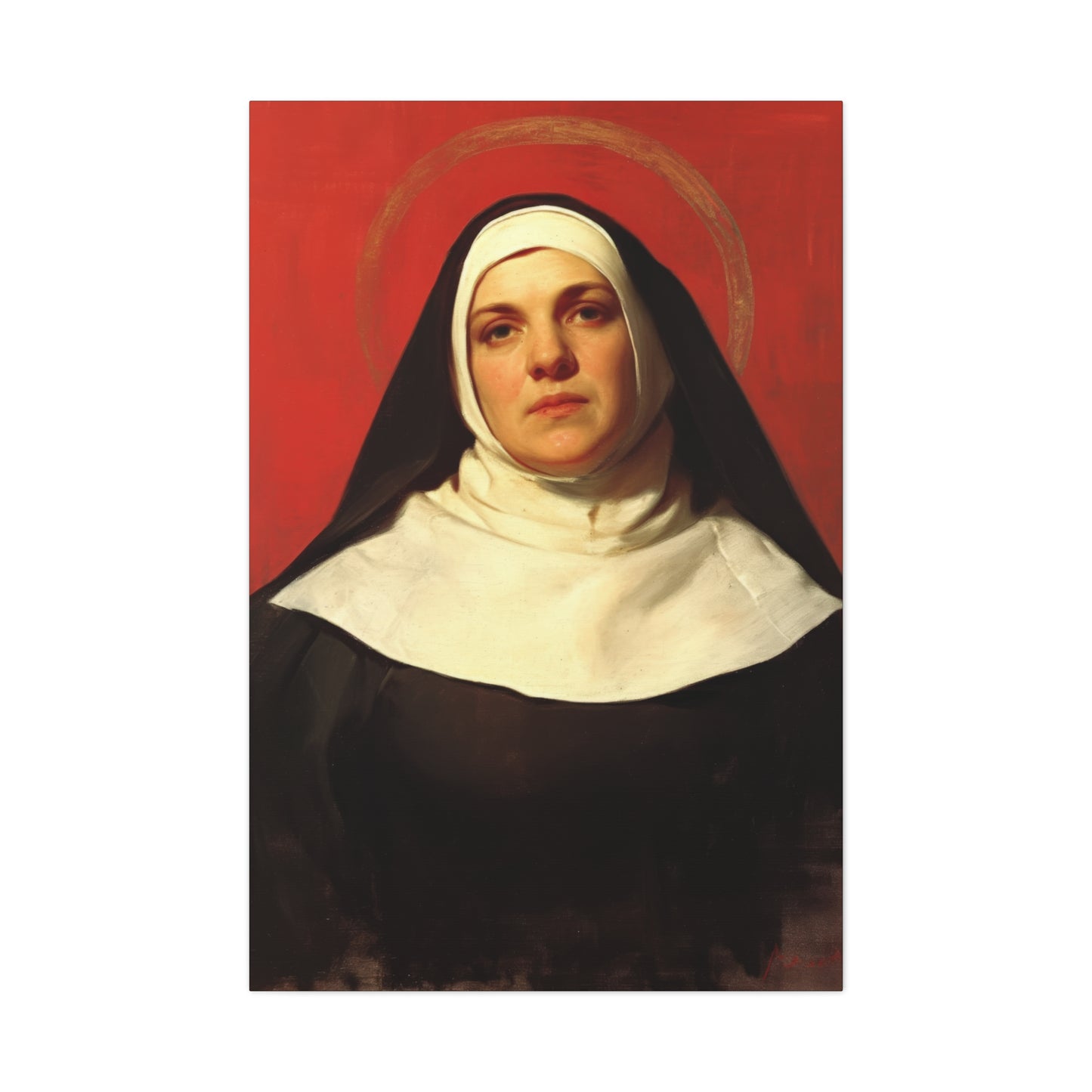 Saint Maria Giuseppa Rossello - Gallery Wrapped Canvas - Print - Religious Art for your Home - Catholic Art