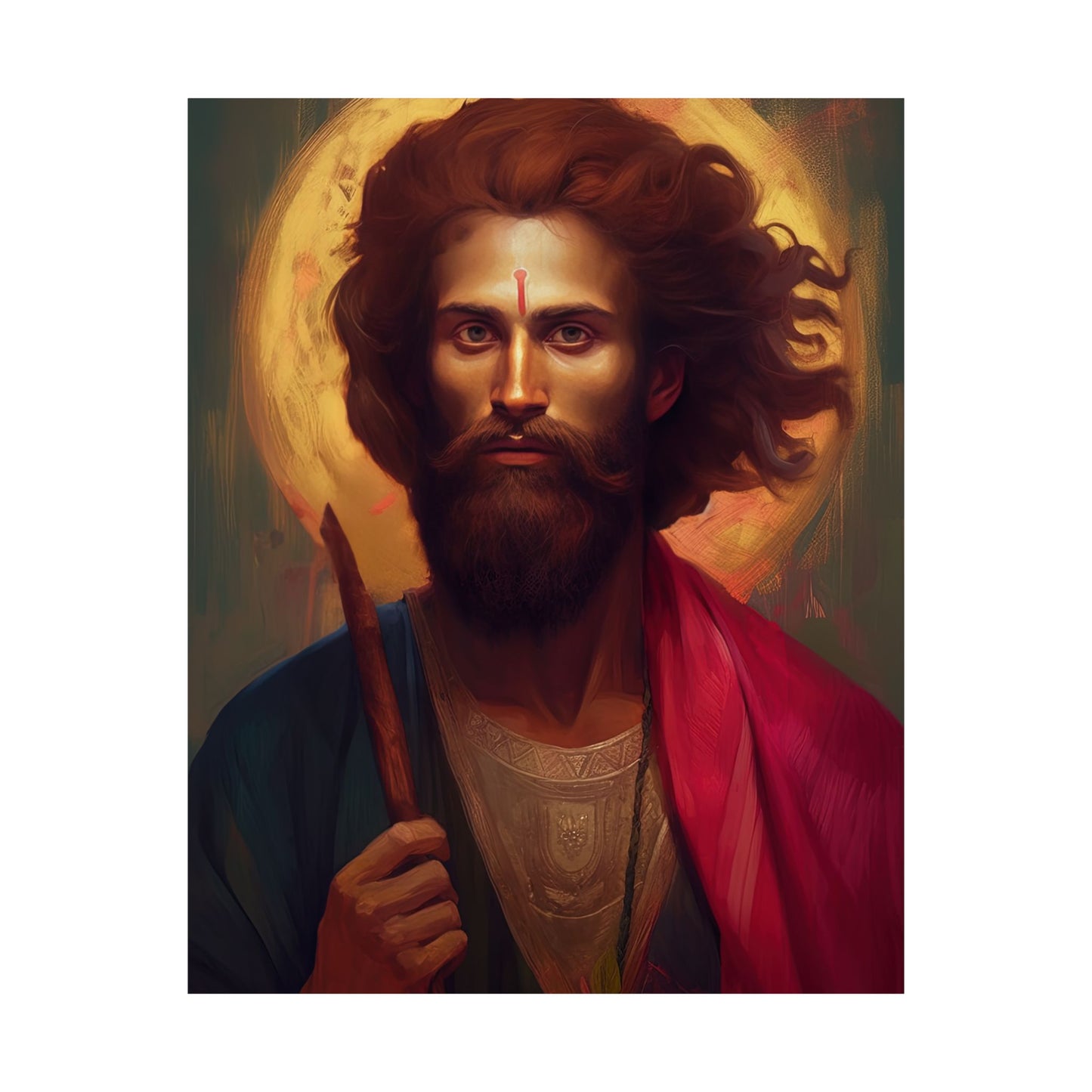 Saint James the Lesser - Sanctified Souls Print - Multiple Sizes - Premium Matte Vertical Posters