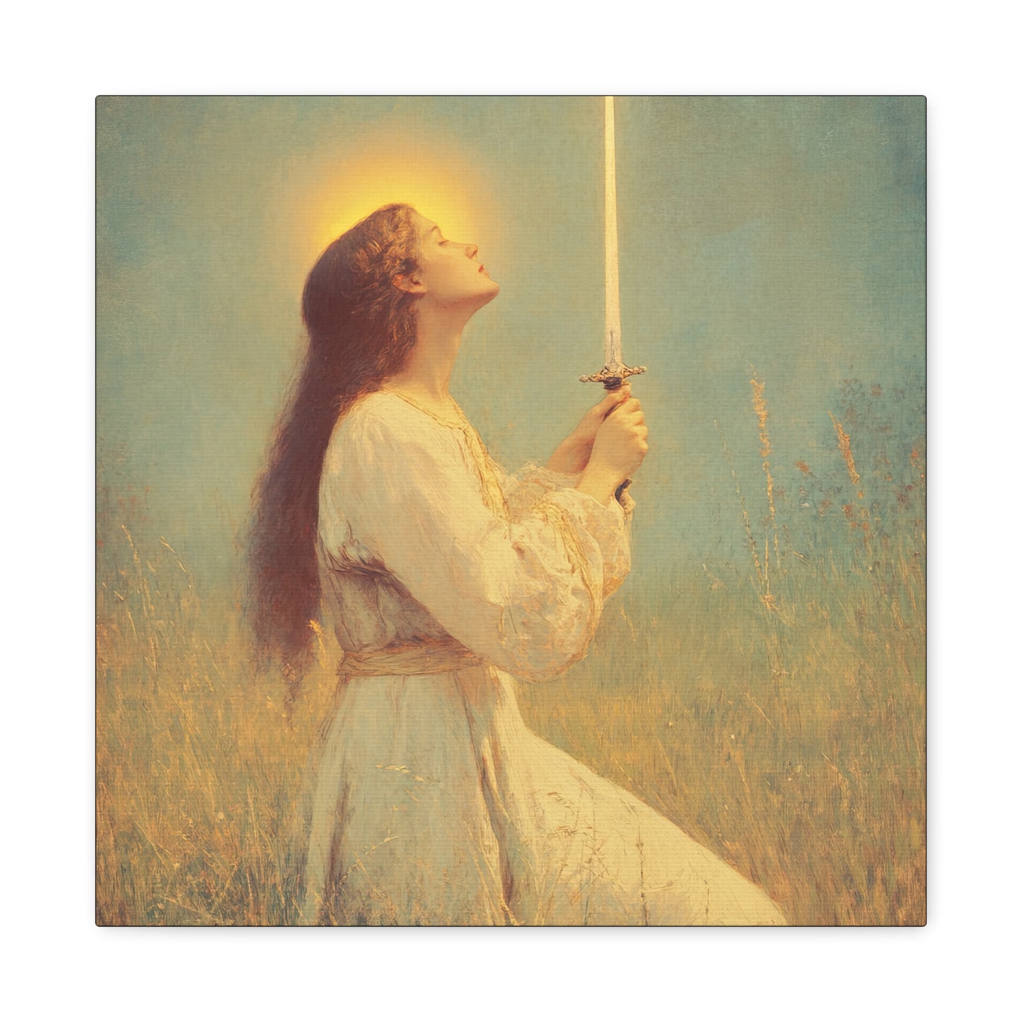 St. Joan of Arc - Catholic Saint Canvas Print