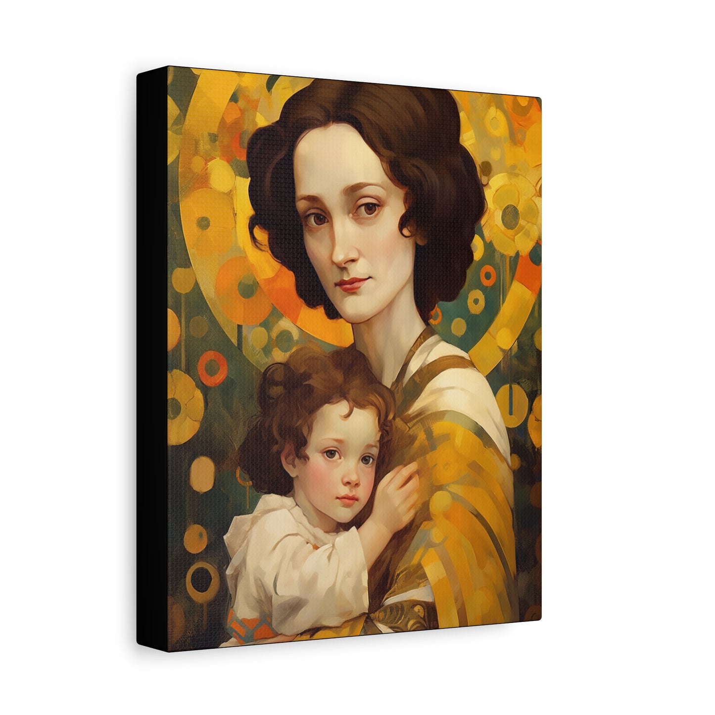 Saint Gianna Beretta Molla  - Gallery Wrapped Canvas - Sanctified Souls Print - Religious Art for your Home