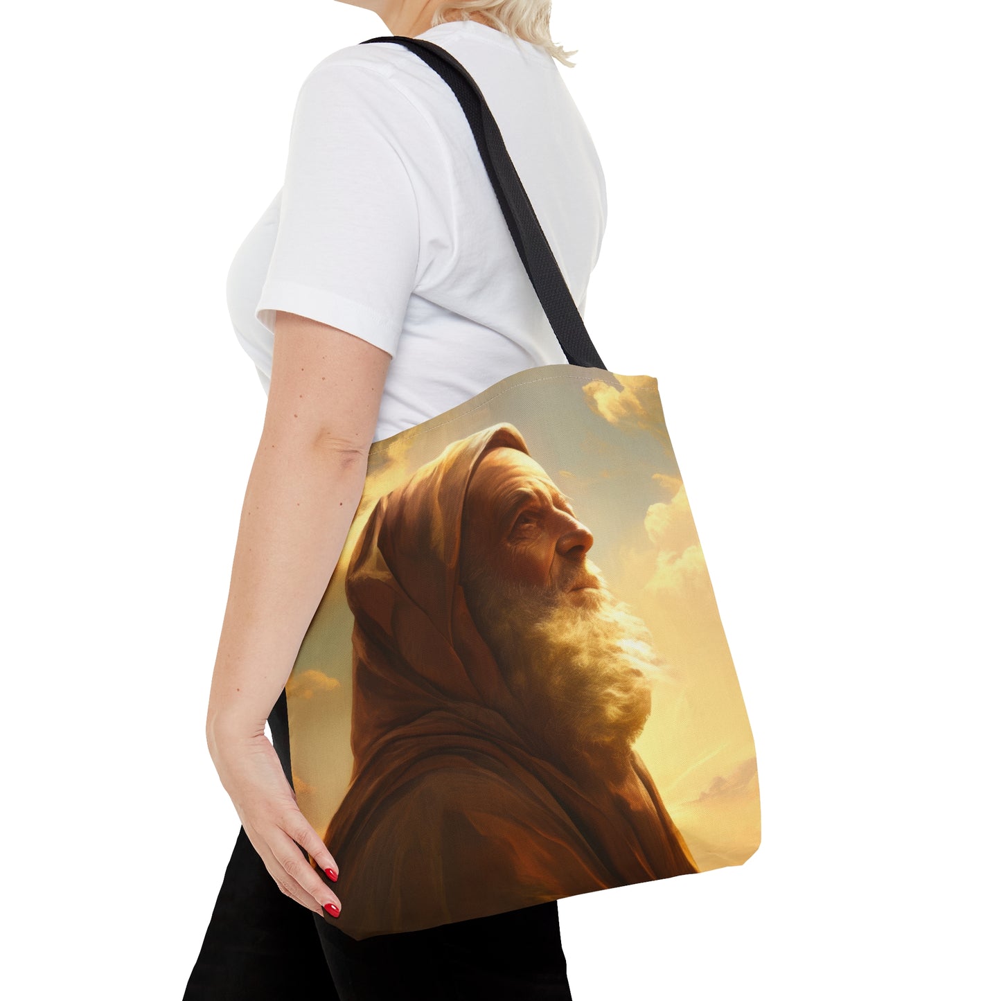 Father Abraham - Tote Bag - Large Medium Small Faith Art Bag - Bible Study Faith Purse - Double Sided