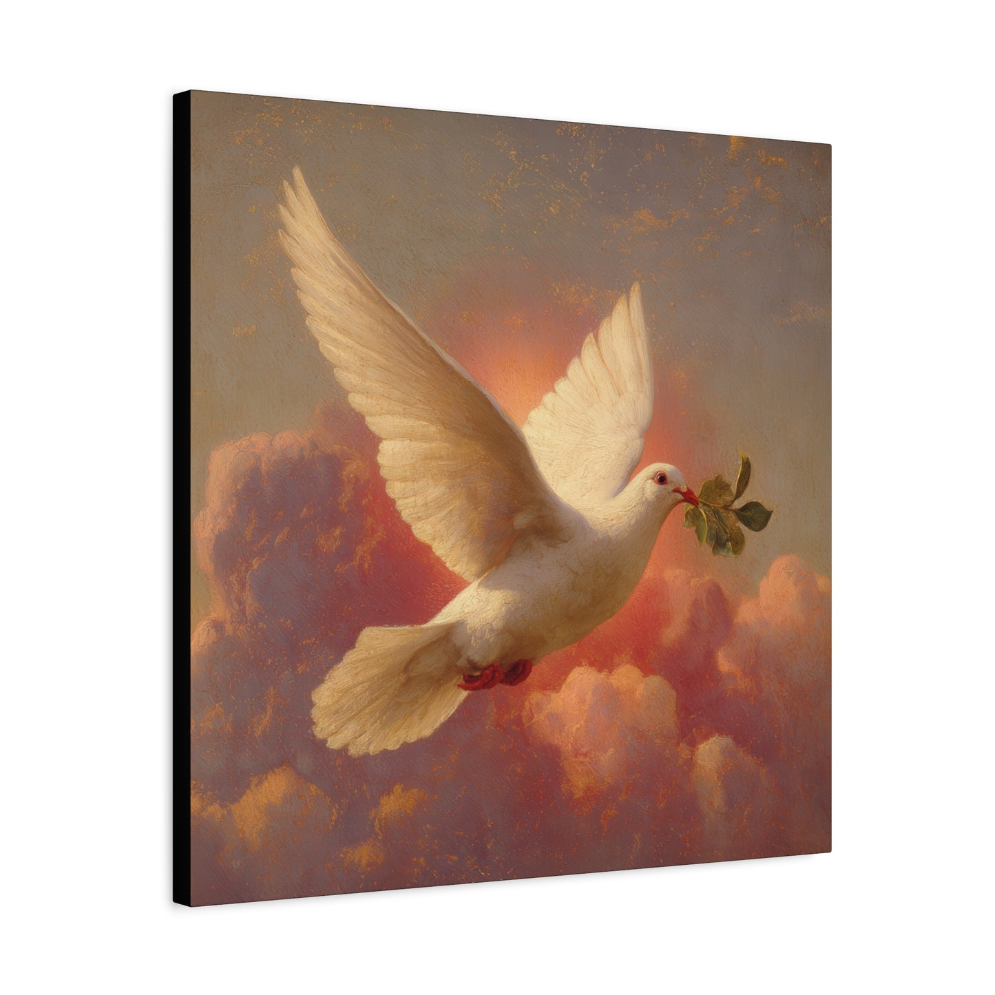 The Spirit Who Restored the Horizon - Holy Spirit - The Dove- Gallery Wrapped Canvas - Print - Religious Art for your Home - Catholic