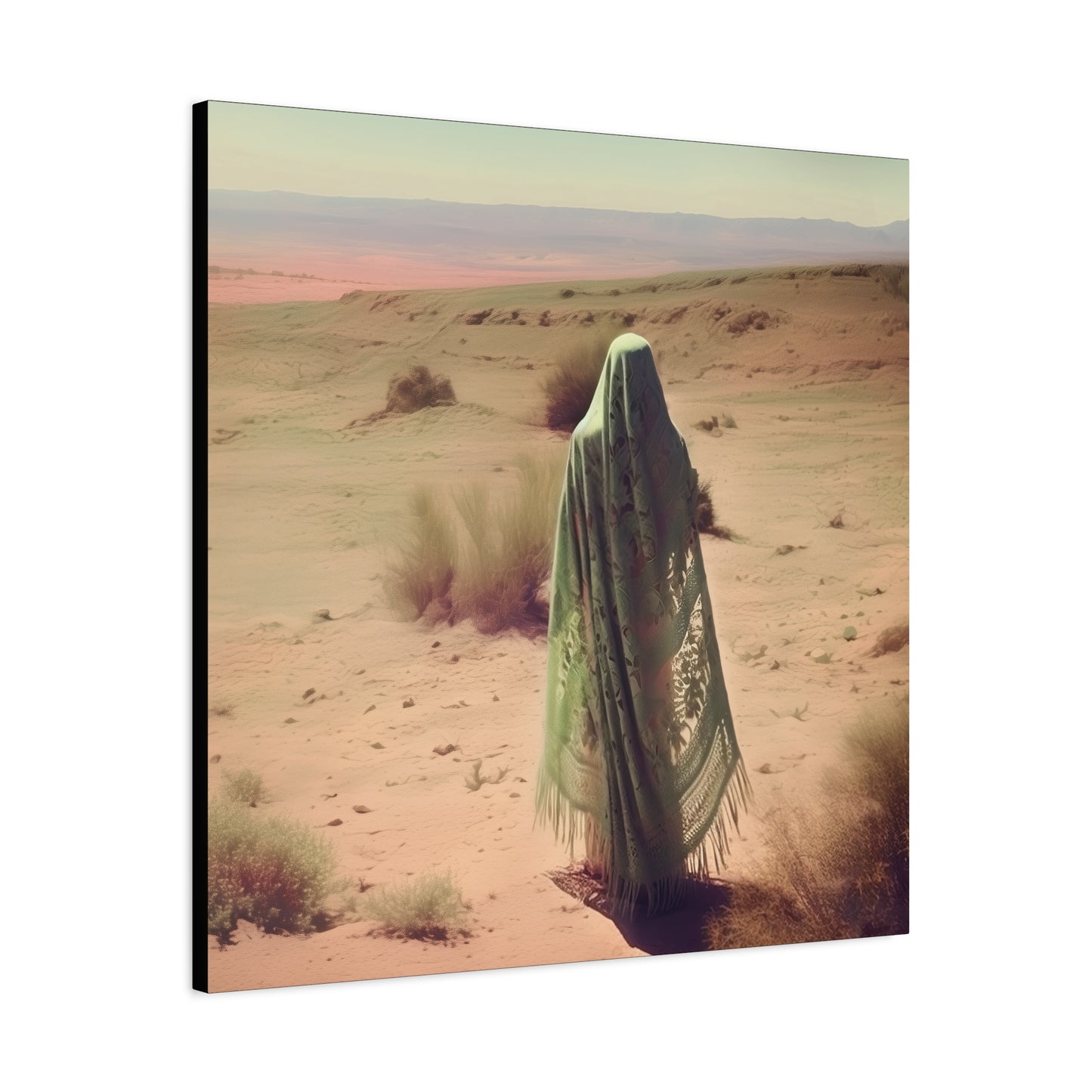 Saint Theodora of Alexandria  - Museum Wrapped Canvas - Sanctified Souls Print - Desert Mothers Series - Fine art Print - Religiou