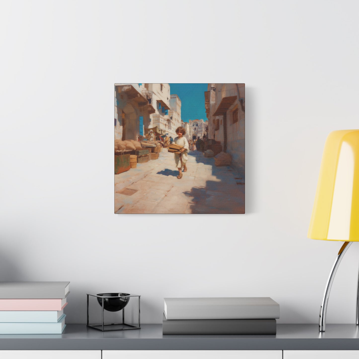 Nazareth and the Hidden Light of Christ - Gallery Wrapped Canvas - Print - Religious Art for your Home - Catholic Art