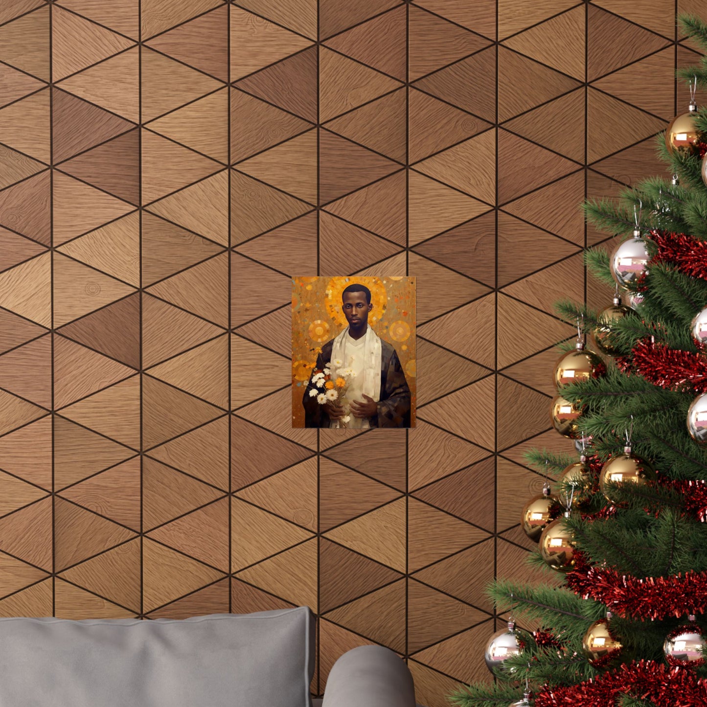 Saint Martin de Porres Print - Sanctified Souls Print - Multiple Sizes - Premium Matte Vertical Posters