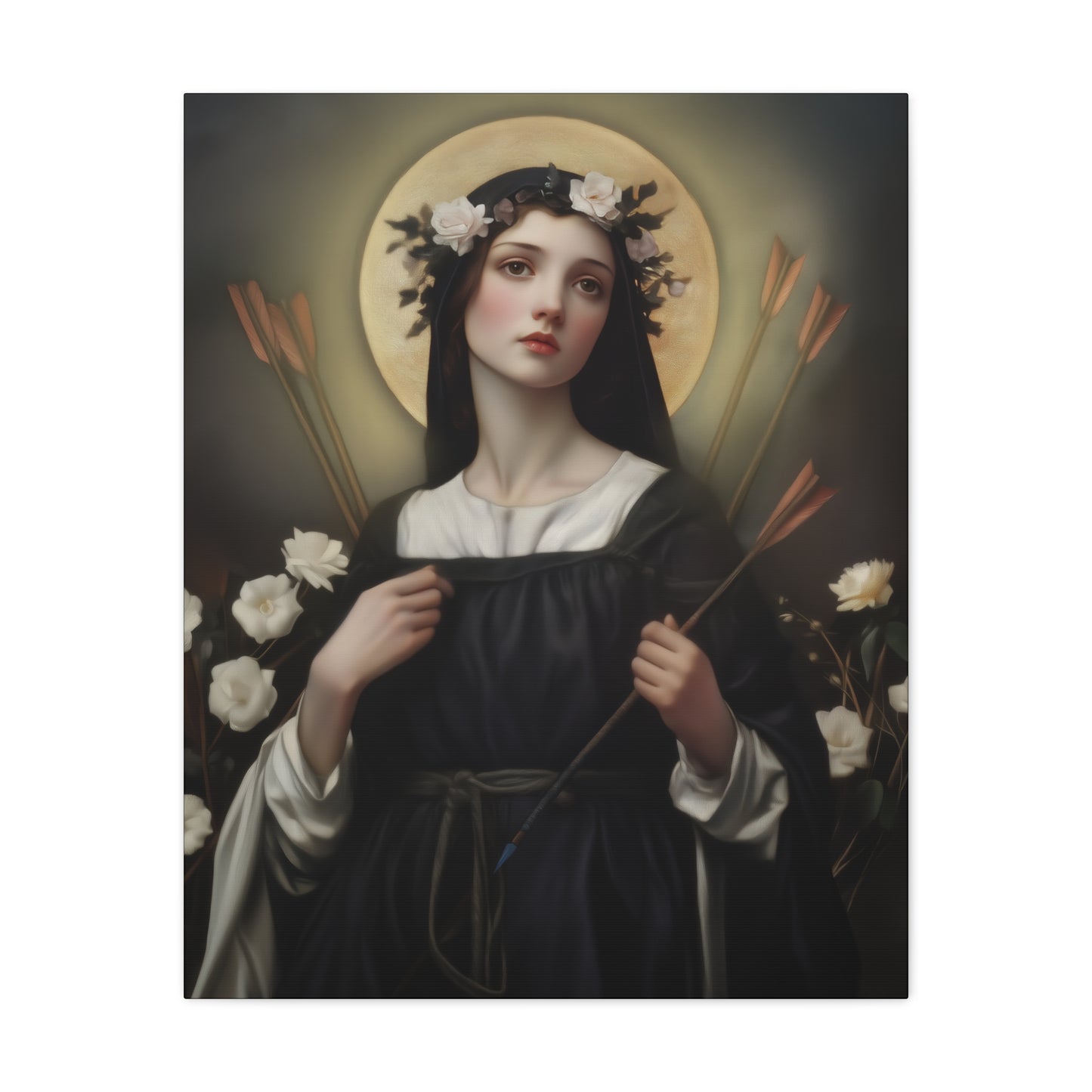Saint Dorothy of Montau - Gallery Wrapped Canvas - Print - Religious Art for your Home - Catholic Art
