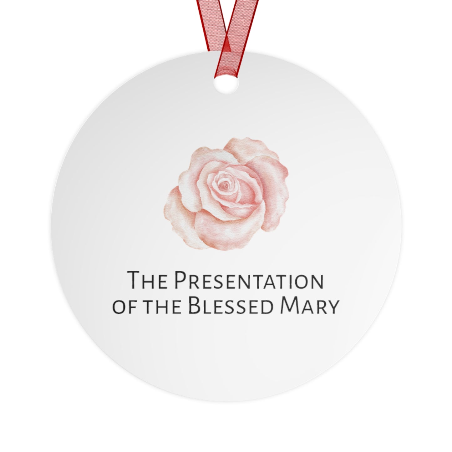The Feast of the Presentation of the Blessed Mary - Ornament - Religious Holiday Christmas Ornament and Keepsake - Double sided