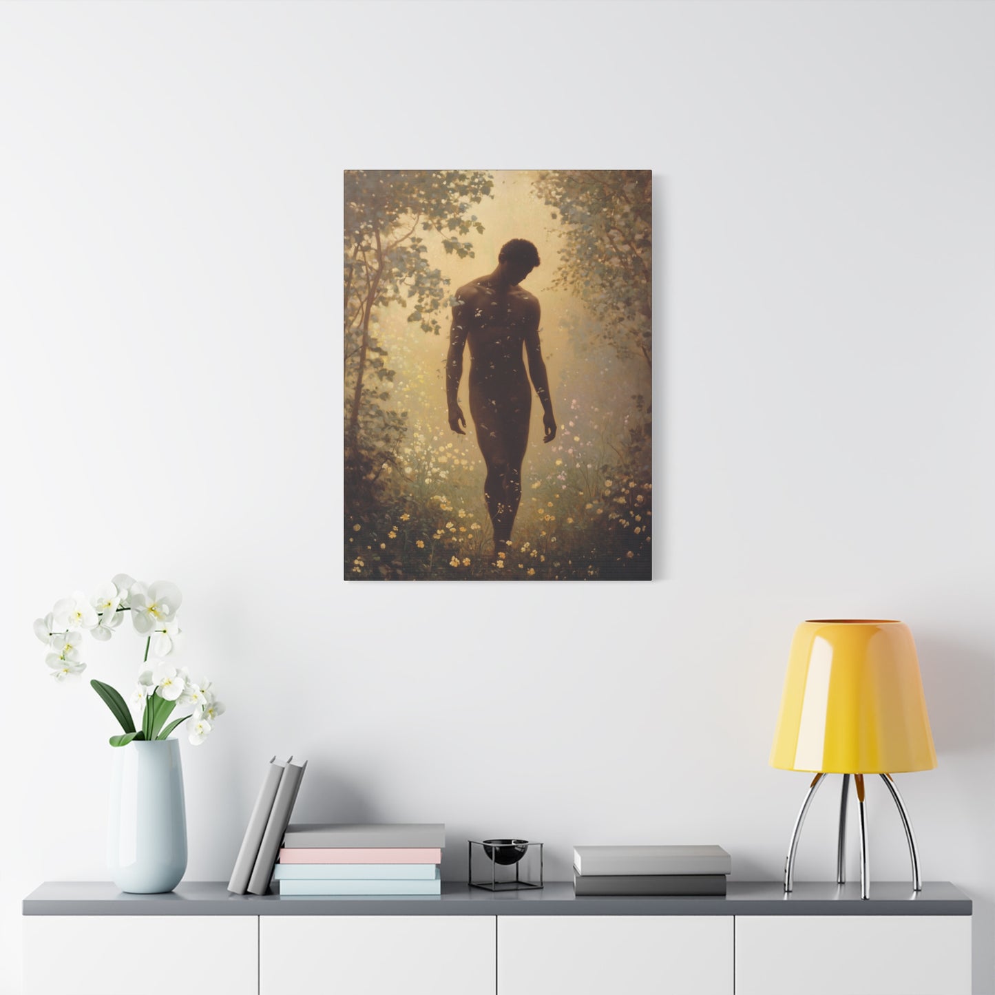 Saint Adam - Museum Wrapped Canvas - Sanctified Souls Print - Religious Art for your Home