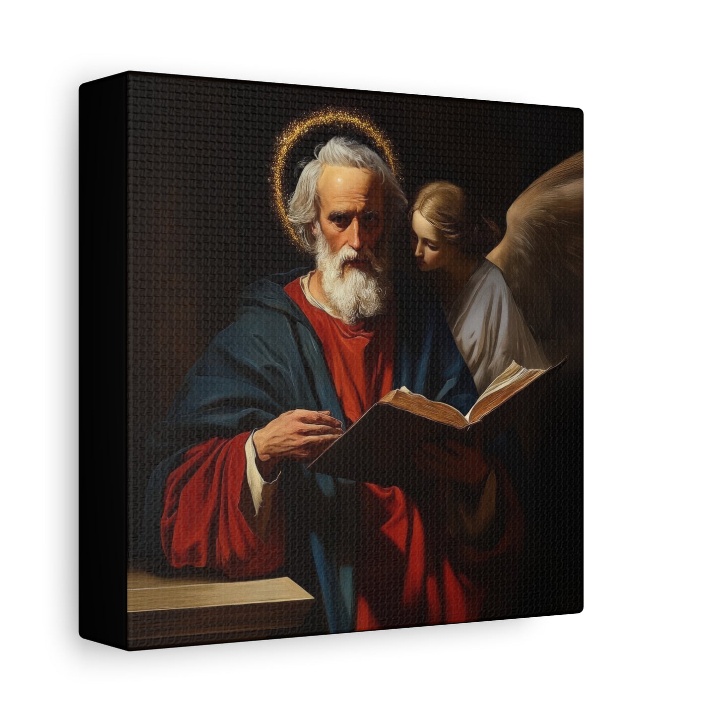 Saint Matthew the Apostle - Gallery Wrapped Canvas - Print - Religious Art for your Home - Catholic