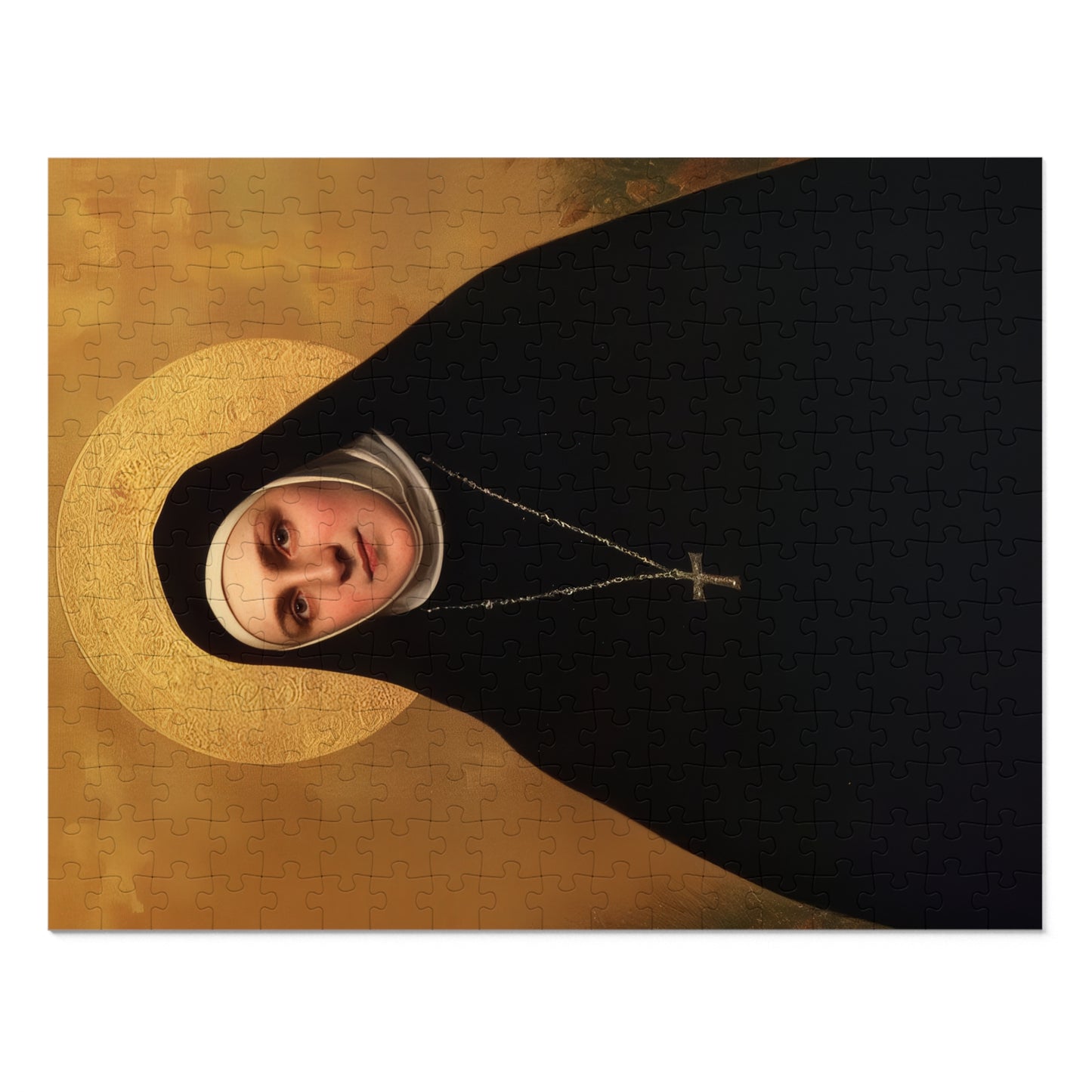 Saint Geltrude Caterina Comensoli - Puzzle & Keepsake Tin - Religious Jigsaw Puzzle (30, 110, 252, 500,1000-Piece)