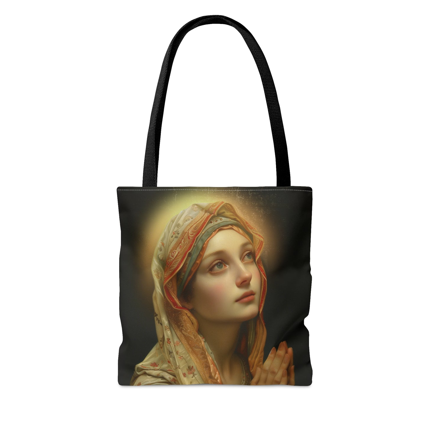 Saint Regina Tote Bag - Large Medium Small Faith Art Bag - Catholic Faith Purse - Religious - Reusable Grocery Bag - Prayer Bag - Bible Bag