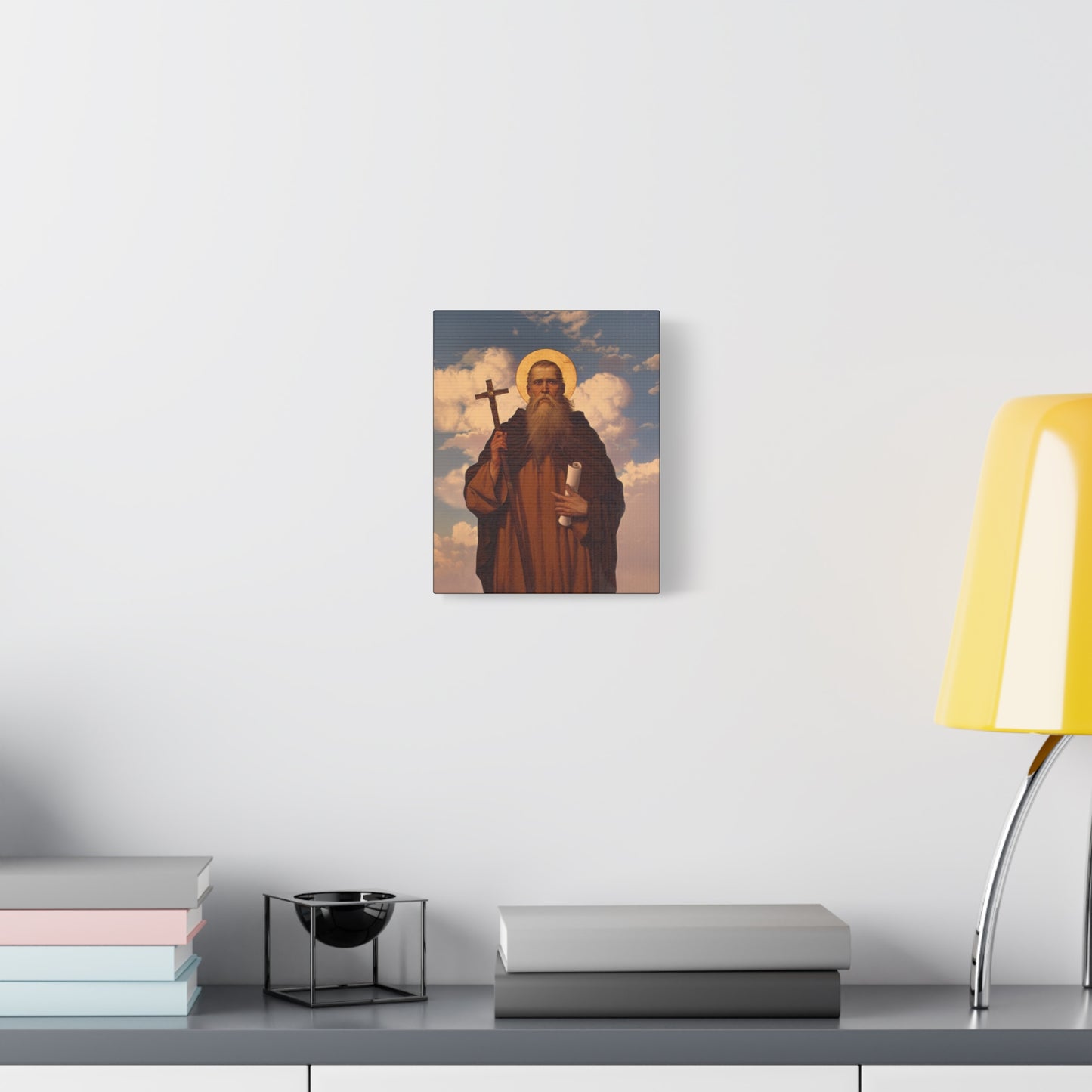 Saint Joannicus the Great / Loannikios of Mount Olympus - Gallery Wrapped Canvas - Print - Religious Art for your Home - Catholic Art Print