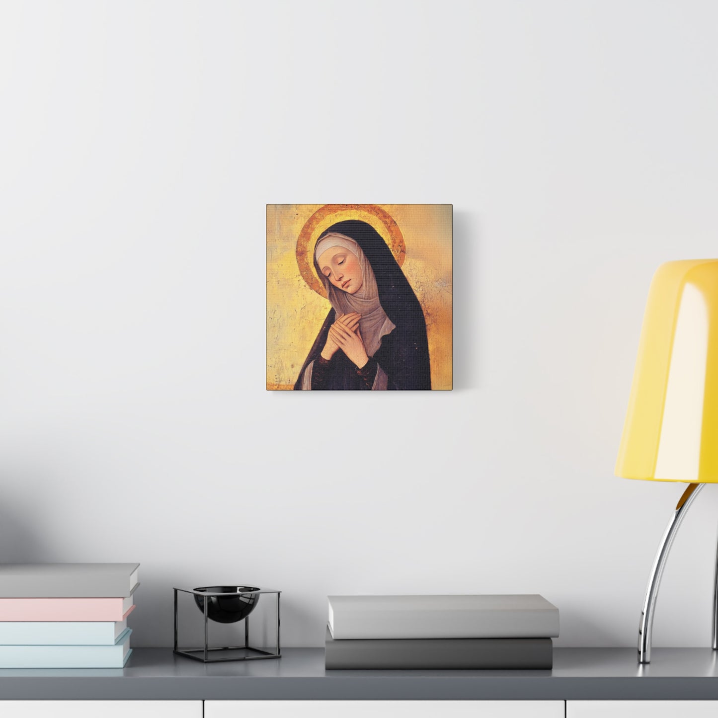 Saint Syncletica of Alexandria - Desert Mother - Gallery Wrapped Canvas - Print - Religious Art for your Home - Catholic