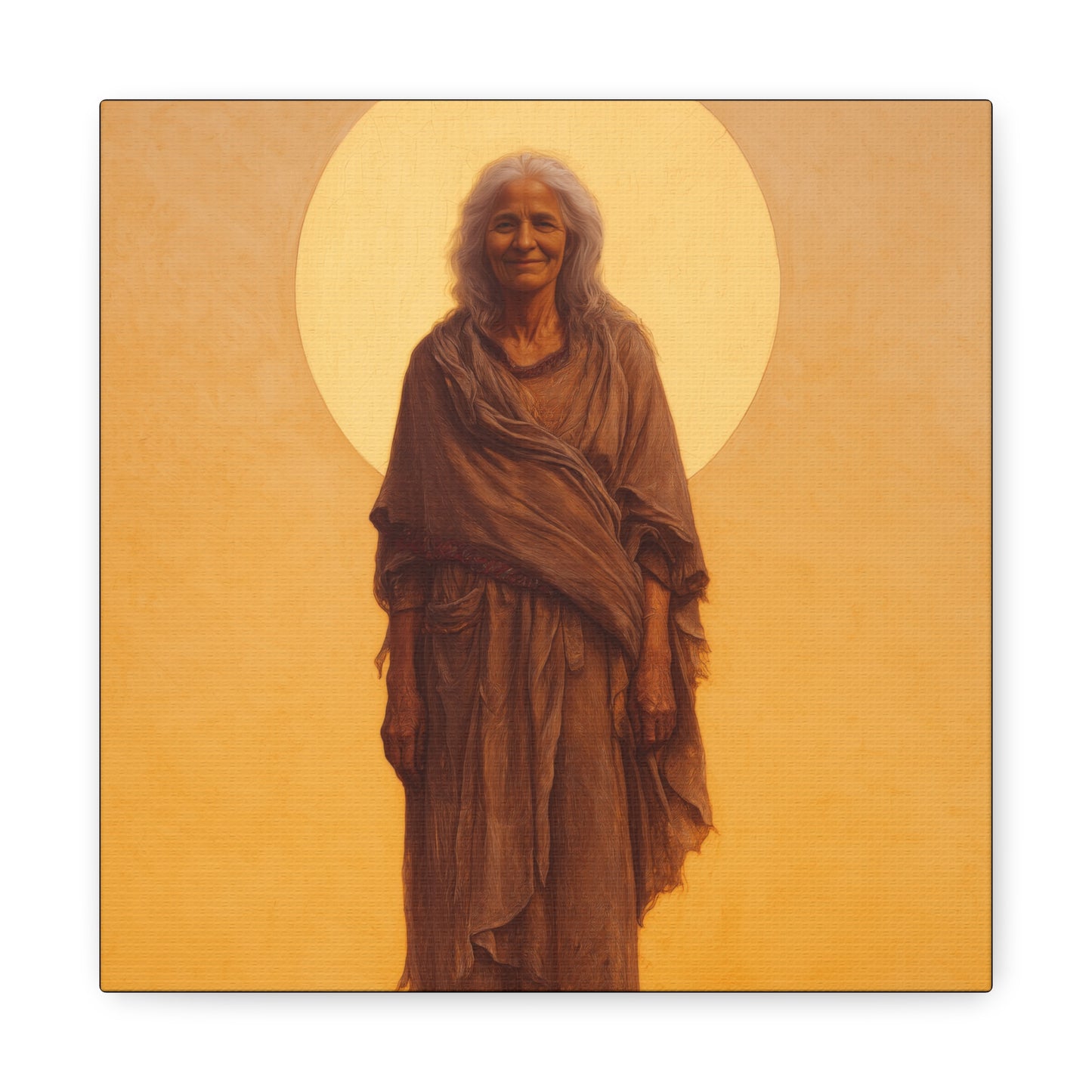Saint Mary of Egypt - Desert Mother - Gallery Wrapped Canvas - Print - Religious Art for your Home - Catholic Art