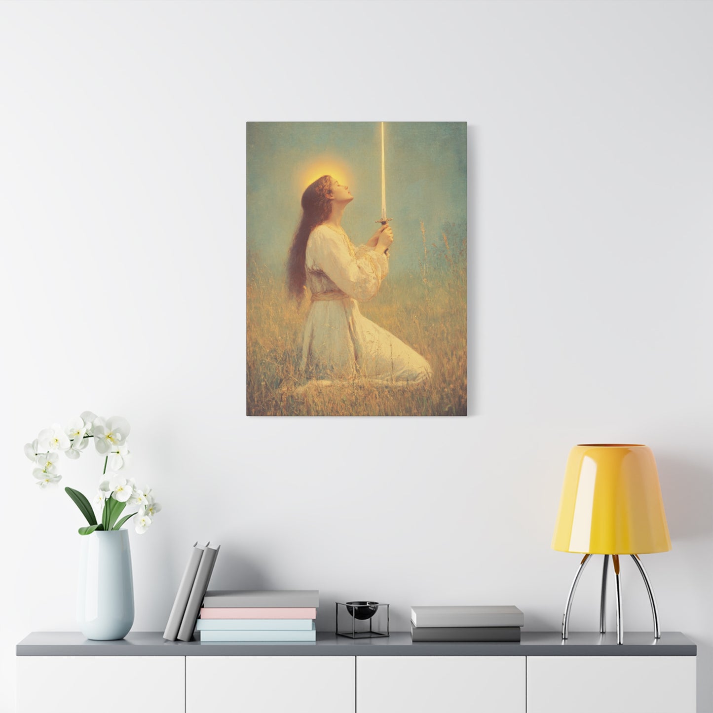 St. Joan of Arc - Catholic Saint Canvas Print