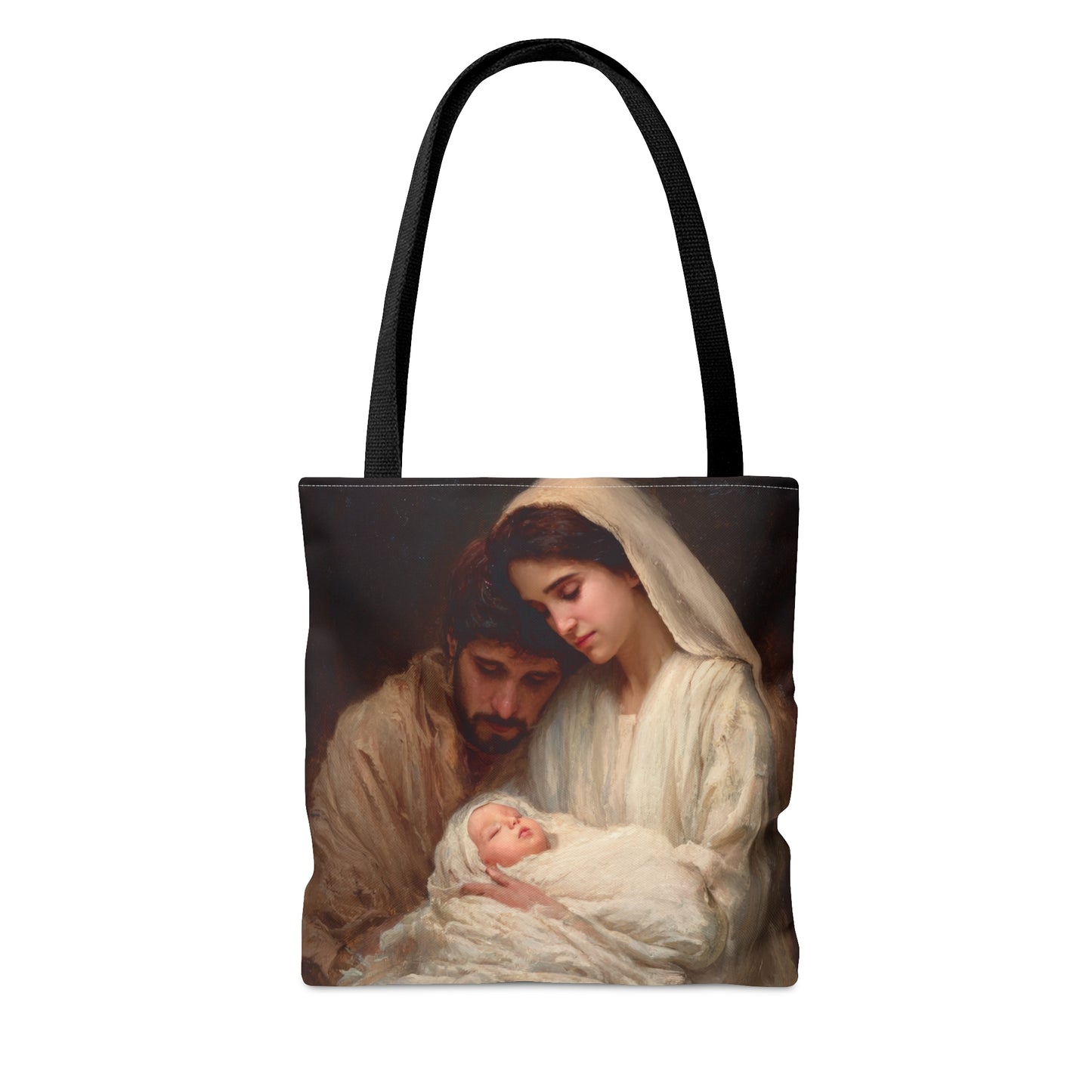 The Quiet Kingdom of the Holy Family - Tote Bag - Large Medium Small Faith Art Bag - Catholic Faith Purse