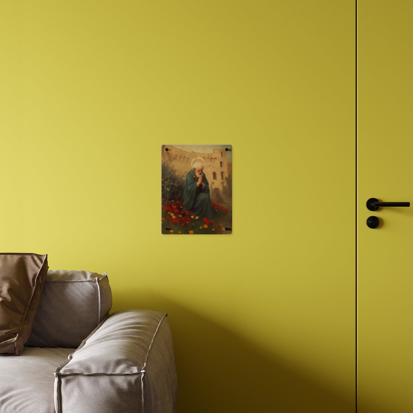 Saint Cyprian Wall Art Panel - Ready to Hang Acrylic Print - Catholic Saint Art - Patron Saint Print - Martyr Art