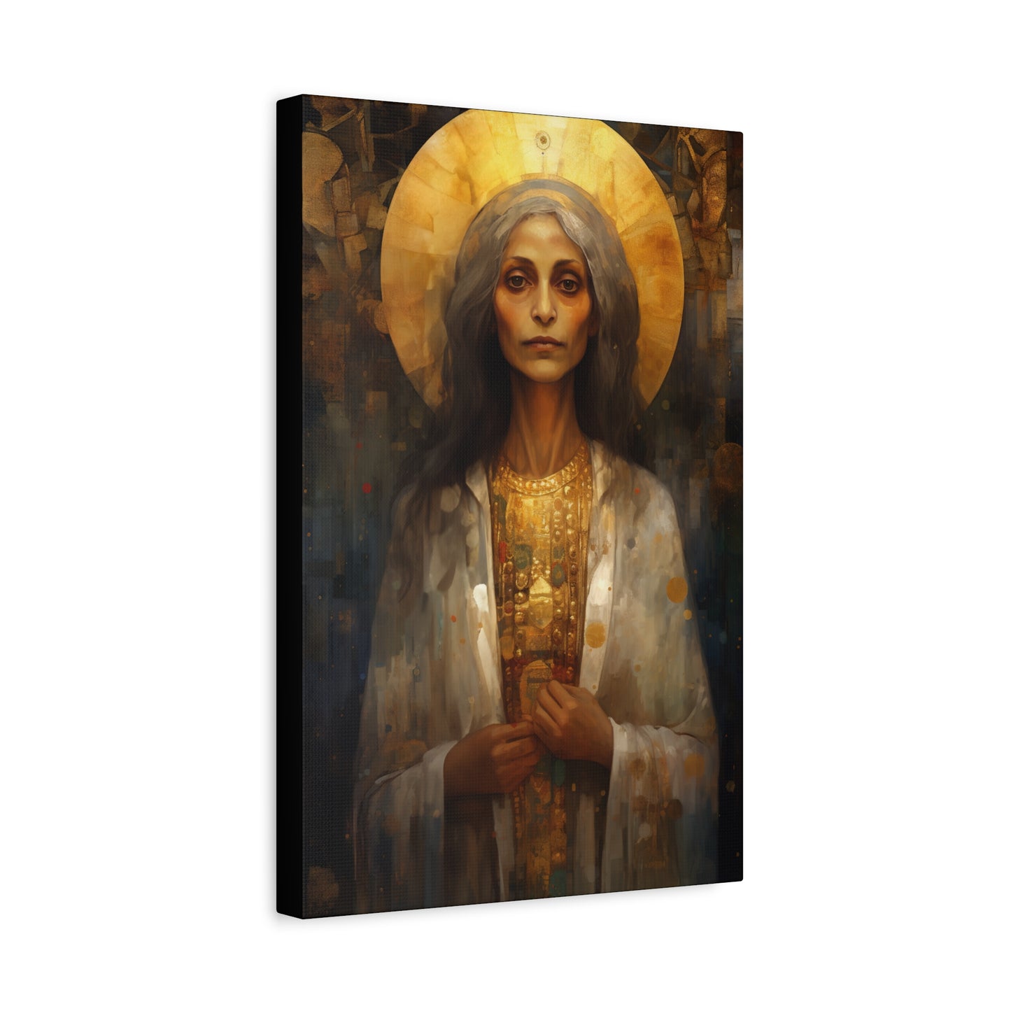 Saint Mary of Egypt - Museum Wrapped Canvas - Sanctified Souls Print - Religious Art for your Home