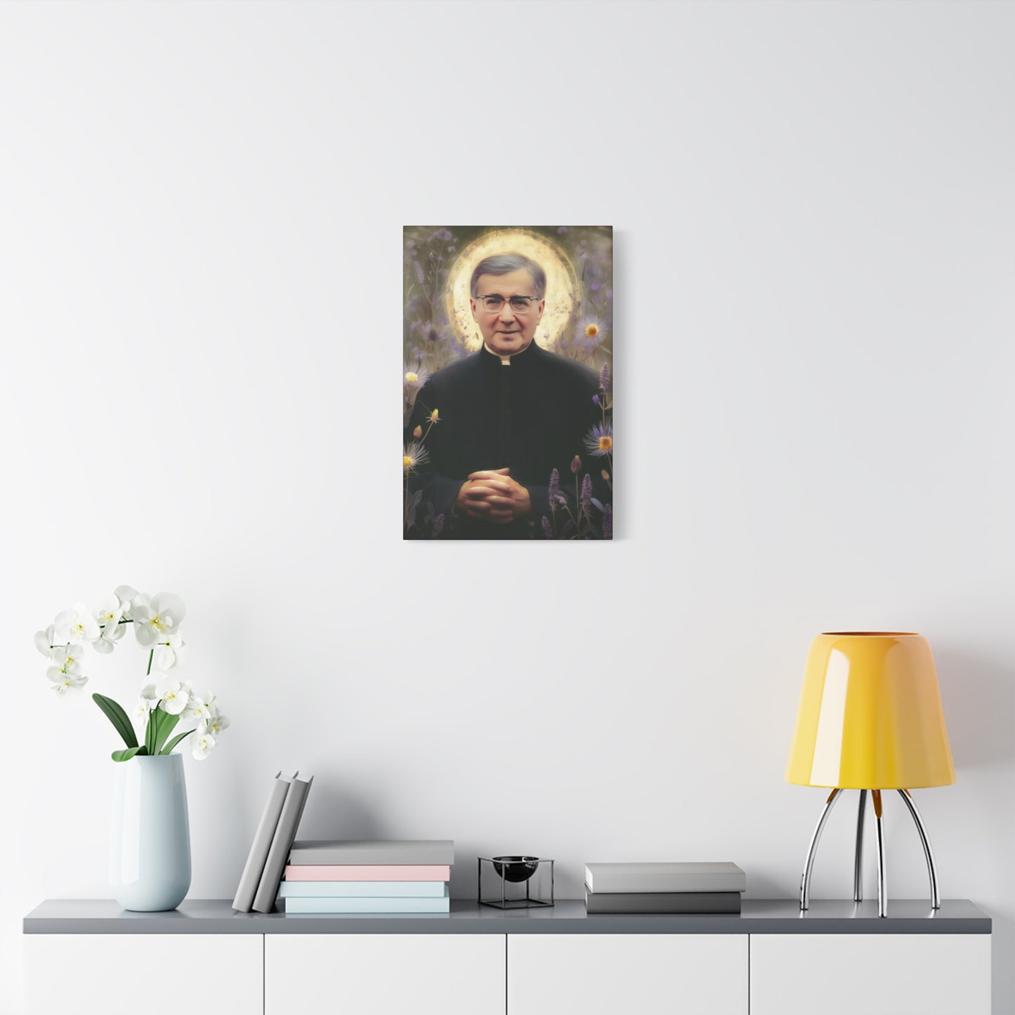 Saint Josemaría Escrivá - Museum Wrapped Canvas - Print - Religious Art for your Home - Christian print