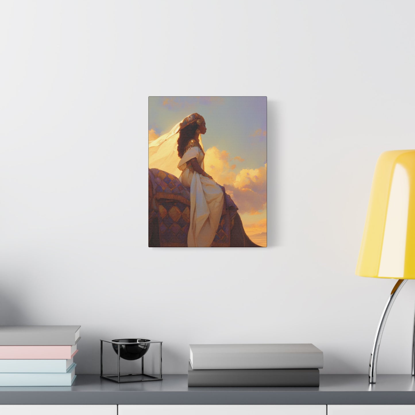 Queen of Sheba - Gallery Wrapped Canvas - Print - Religious Art for your Home - Catholic Art