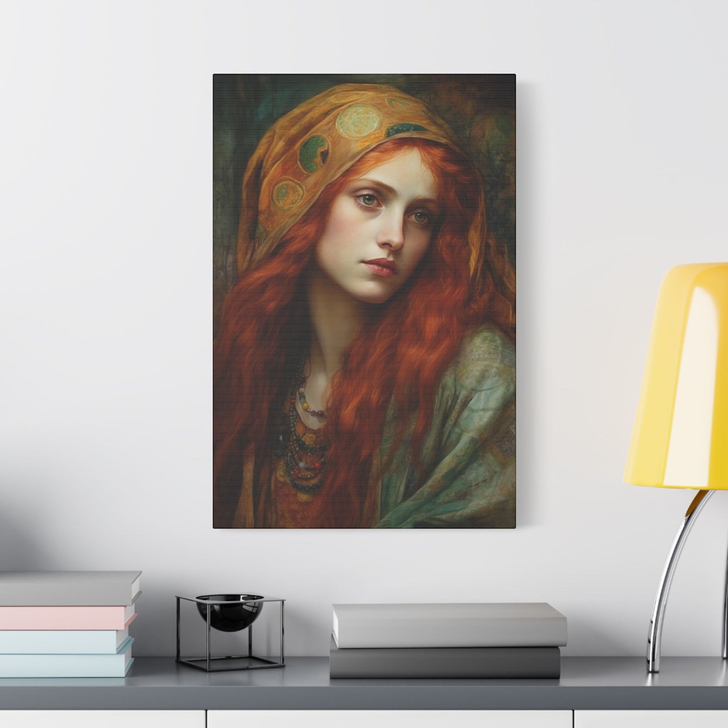 Mary Magdalene's Inner Peace Canvas Print - Multiple Sizes - Museum Wrapped - Mary Magdalene Portrait Art