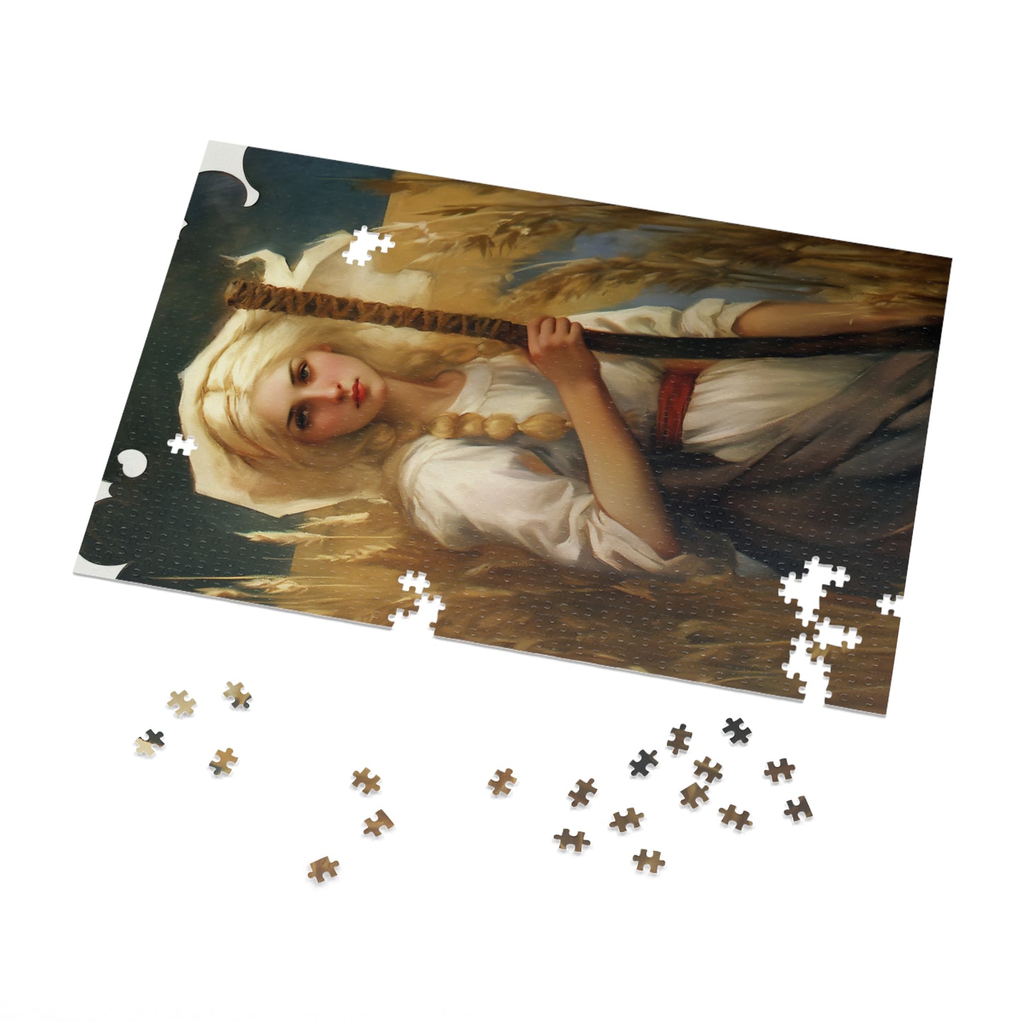 Saint Notburga - Puzzle and Keepsake Tin - Religious Jigsaw Puzzle (30, 110, 252, 500,1000-Piece) - Religious Puzzle