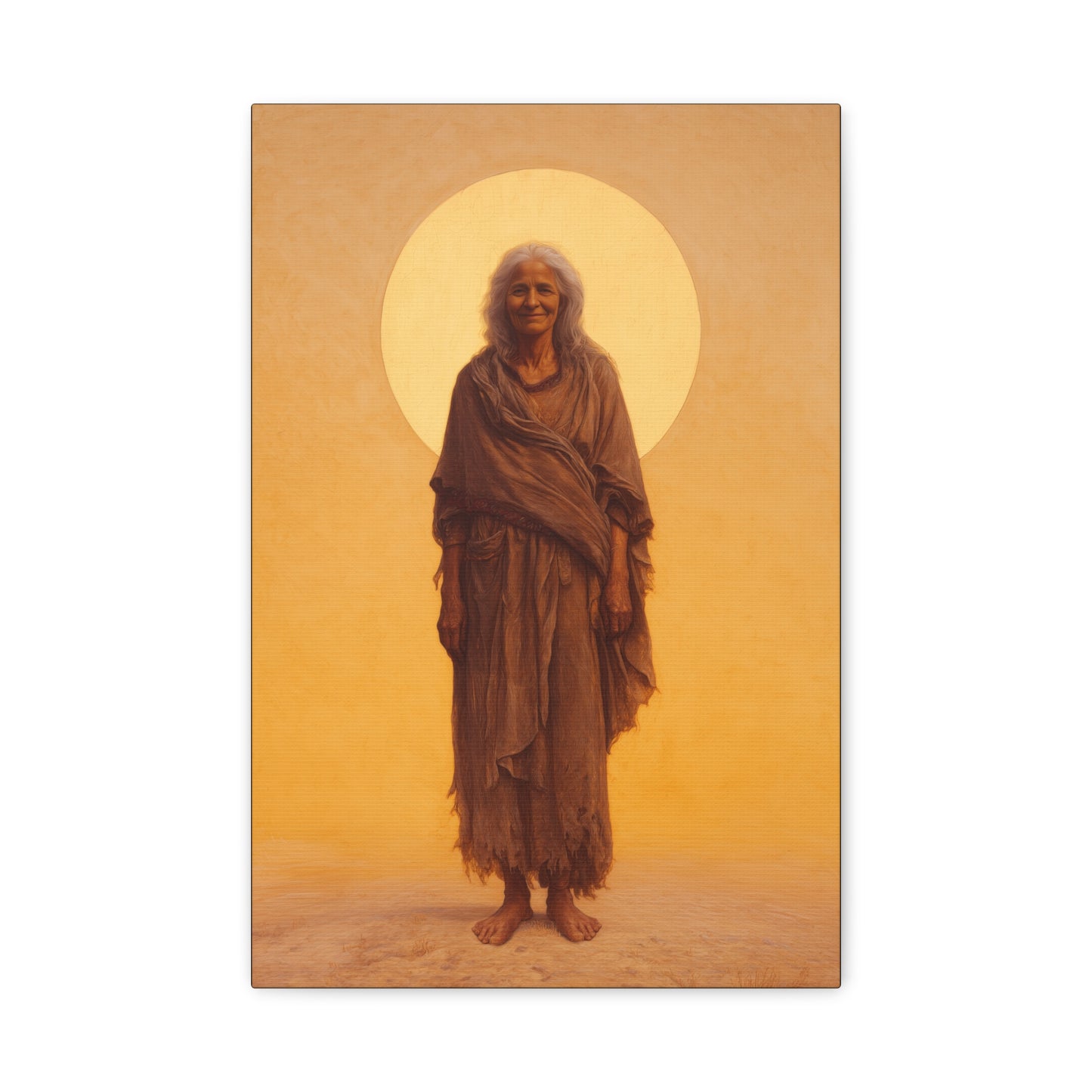 Saint Mary of Egypt - Desert Mother - Gallery Wrapped Canvas - Print - Religious Art for your Home - Catholic Art