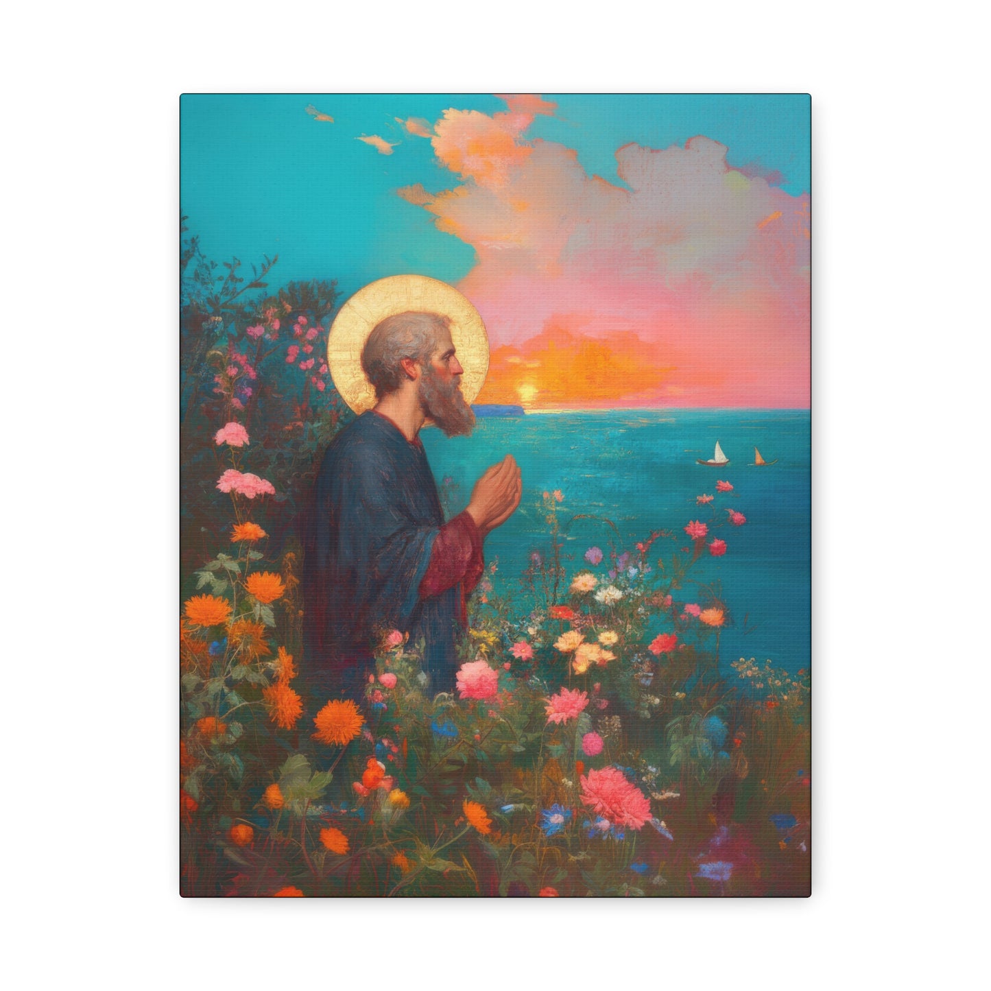 Saint Philip the Apostle - Gallery Wrapped Canvas - Print - Religious Art for your Home - Catholic Art