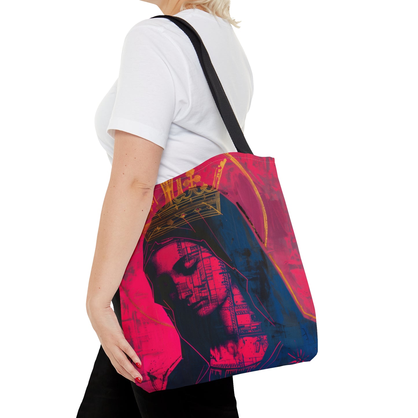 Mary, Mother of God - Source of Consolation Tote Bag - Large Medium Small Faith Art Bag - Catholic Faith Purse - Religious Carry All