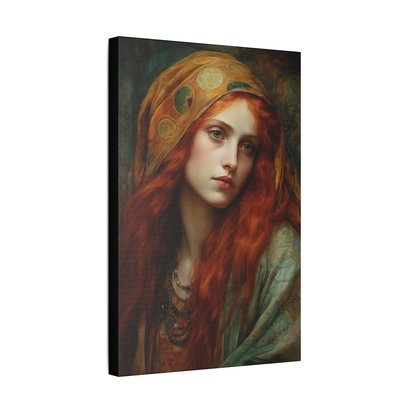 Mary Magdalene's Inner Peace Canvas Print - Multiple Sizes - Museum Wrapped - Mary Magdalene Portrait Art