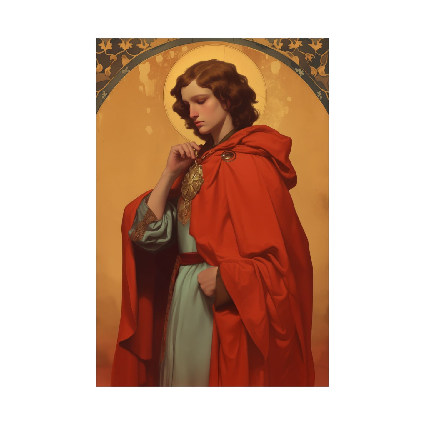 Saint Casimir of Poland Print - Sanctified Souls Print - Multiple Sizes - Premium Matte Vertical Posters
