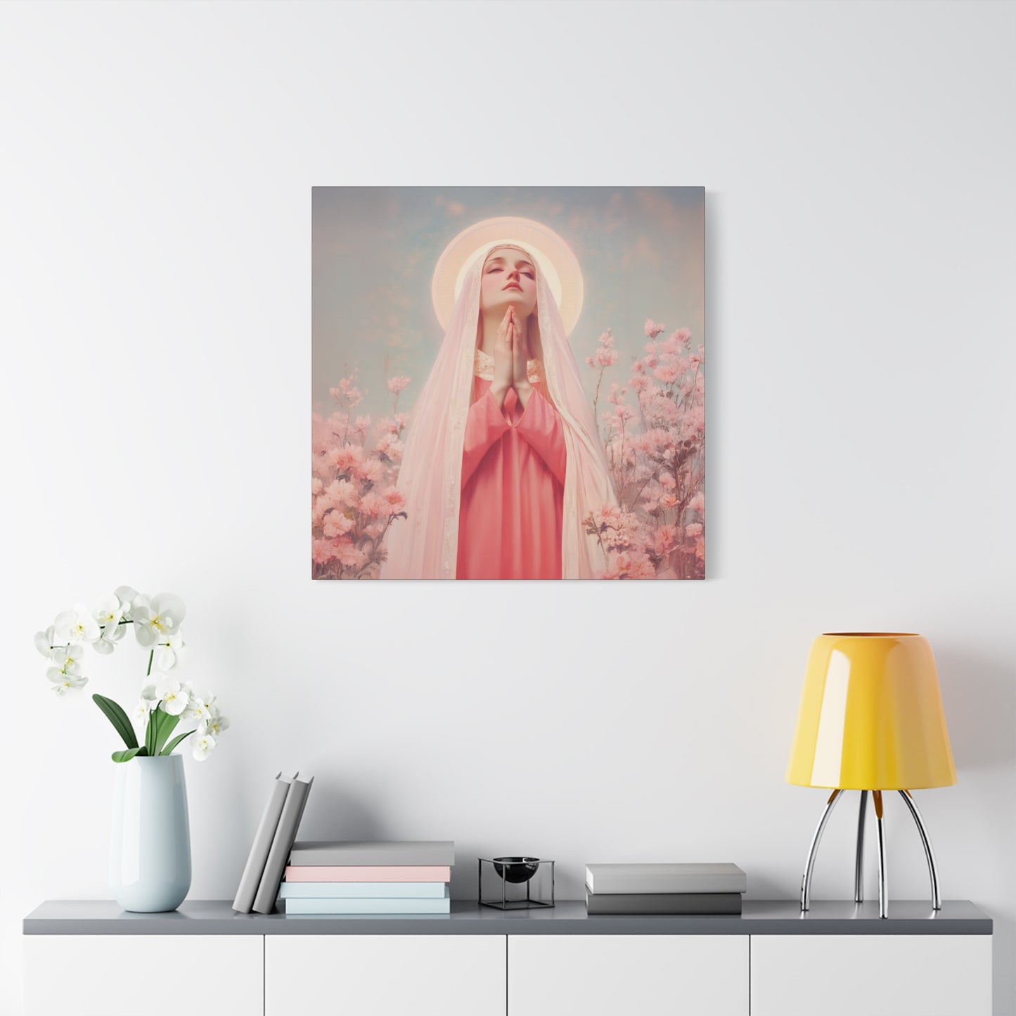 Saint Illuminata - Gallery Wrapped Canvas - Print - Religious Art for your Home - Catholic Art Print