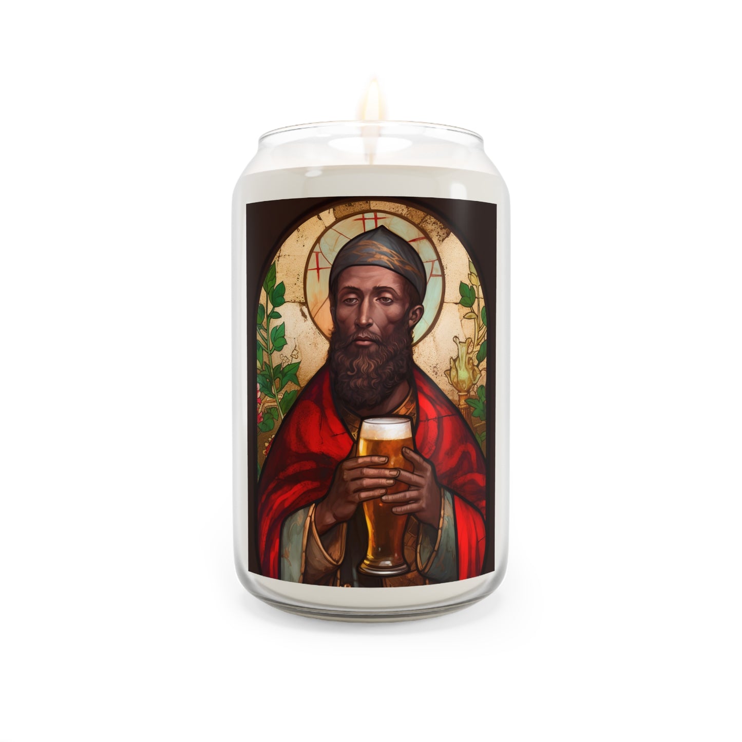 Saint Augustine of Hippo - Scented Prayer Candle, 13.75oz - Tall Size - Religious Prayer Candle - Catholic Art