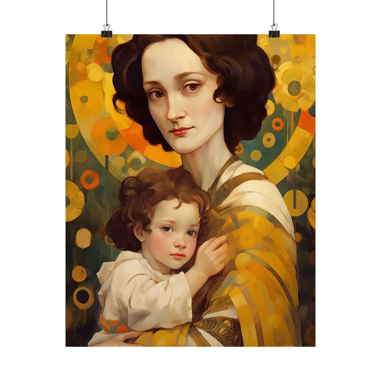 Saint Gianna Beretta Molla  Print - Sanctified Souls Print - Multiple Sizes - Premium Matte Vertical Posters