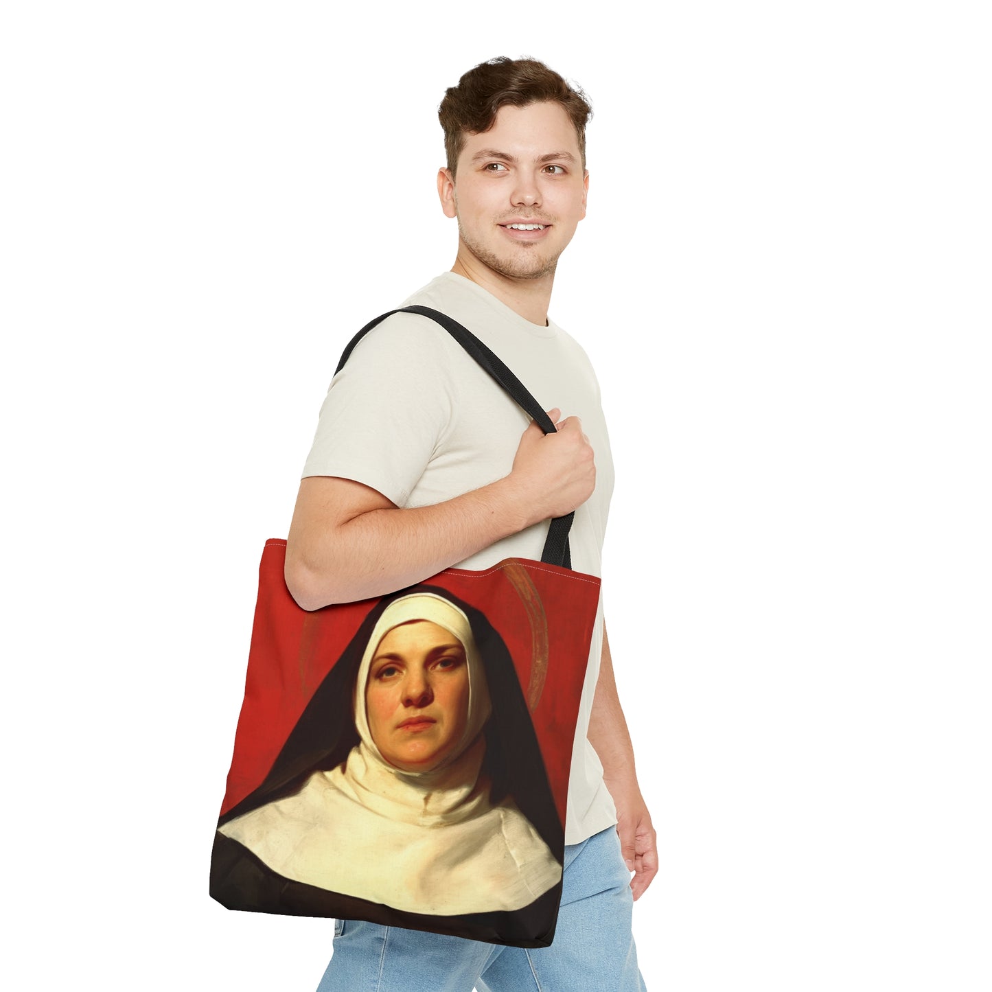 Saint Maria Giuseppa Rossello - Tote Bag - Large Medium Small Faith Art Bag - Catholic Faith Purse